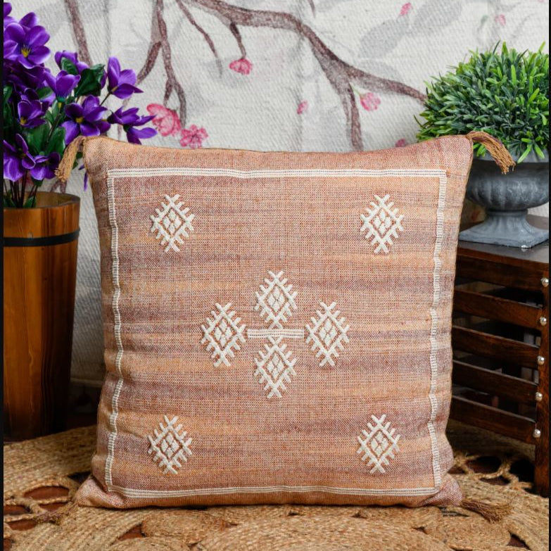 Moroccan Cactus Silk Inspired Cushion Cover - Twilight