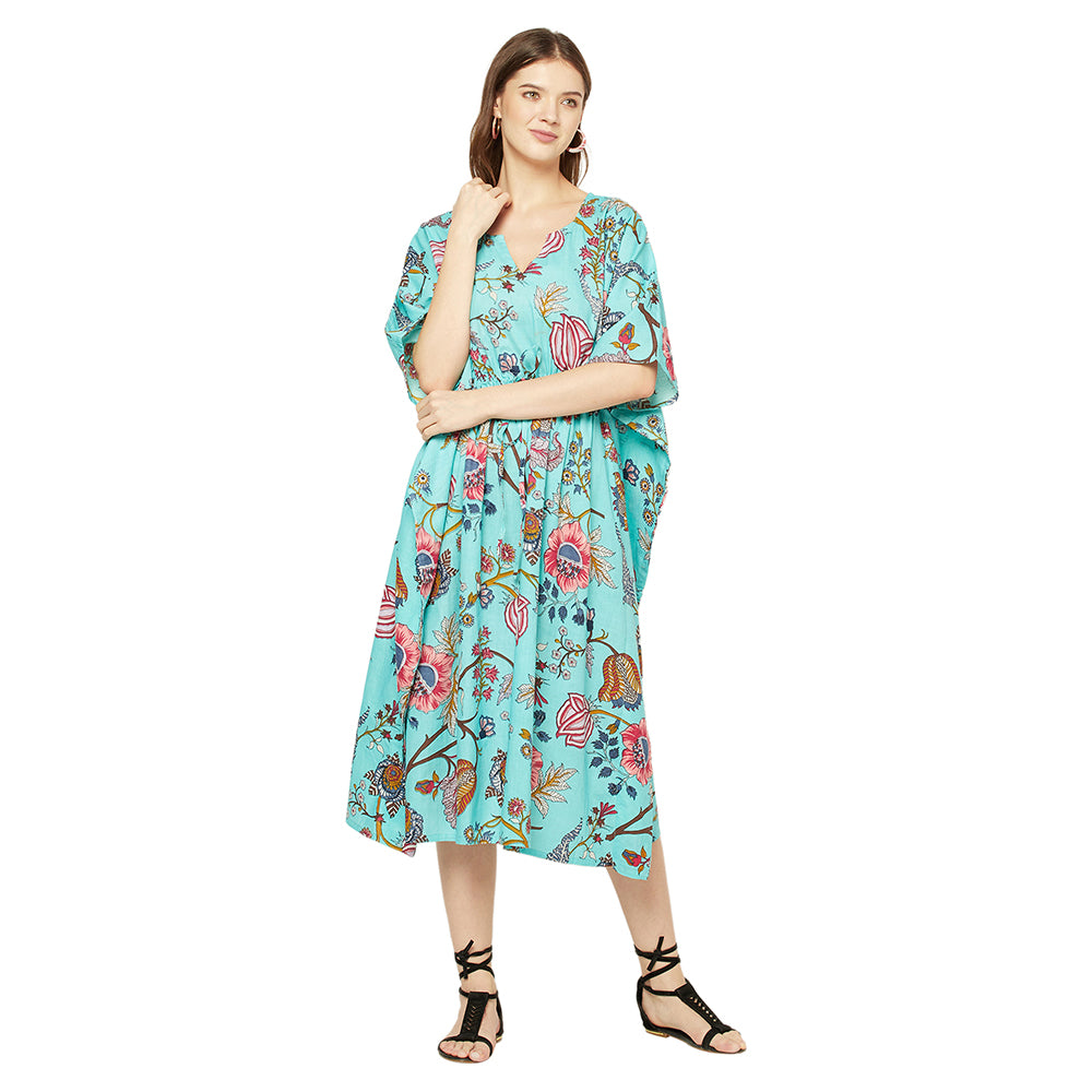 'Serene Sensations' 100% Cotton Kaftan