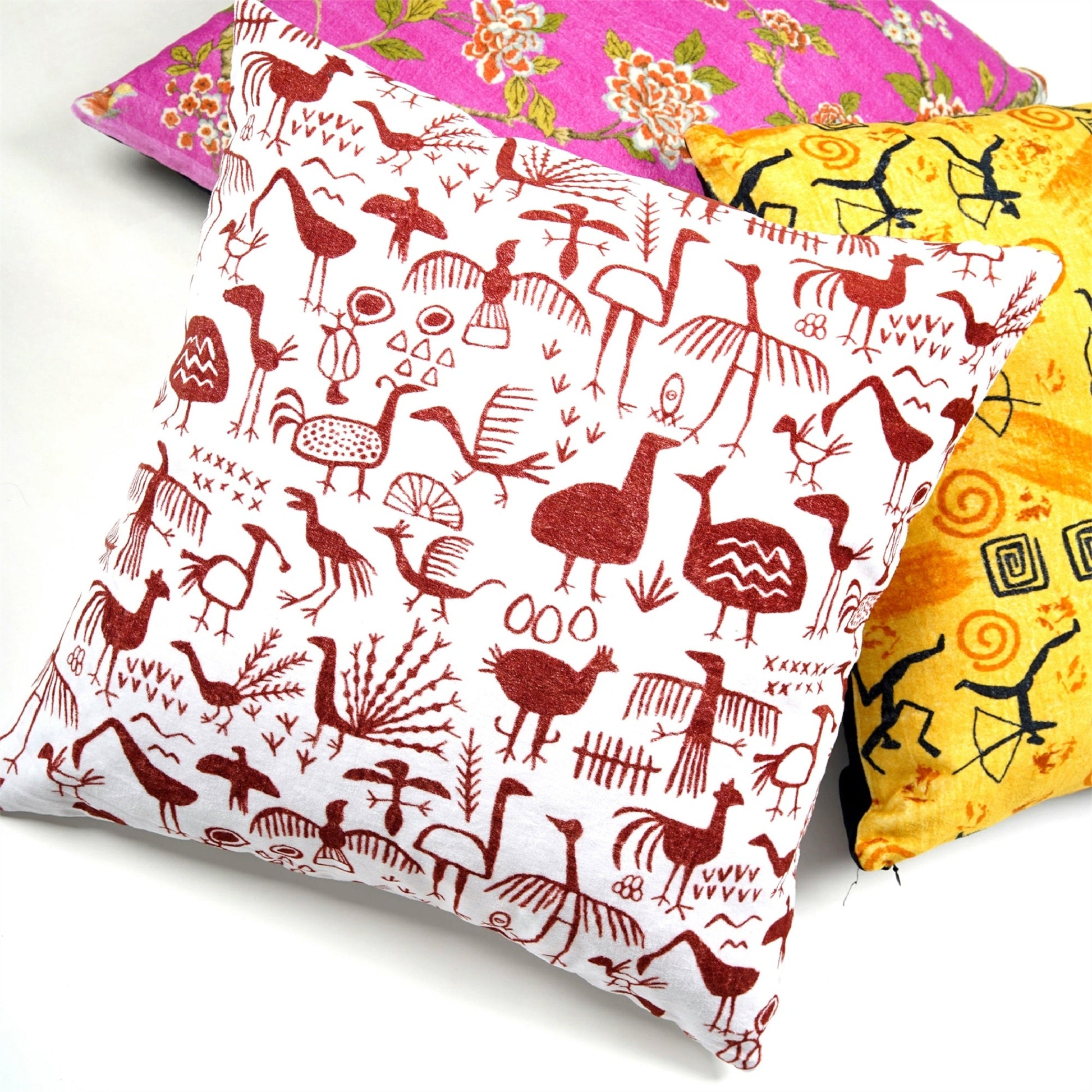 100% Cotton Velvet Cushion Cover - Safari Seeker