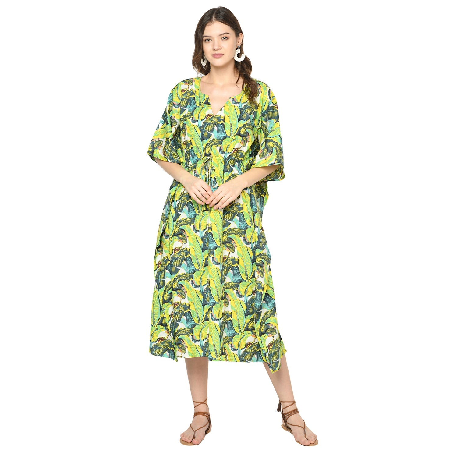 'Lush Life' 100% Cotton Kaftan