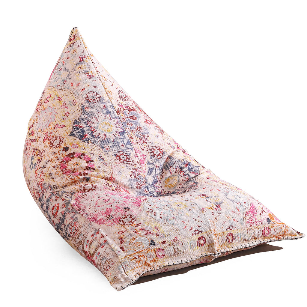 "Moroccan Boho Enchantment" - Handmade Bean Bag Cover