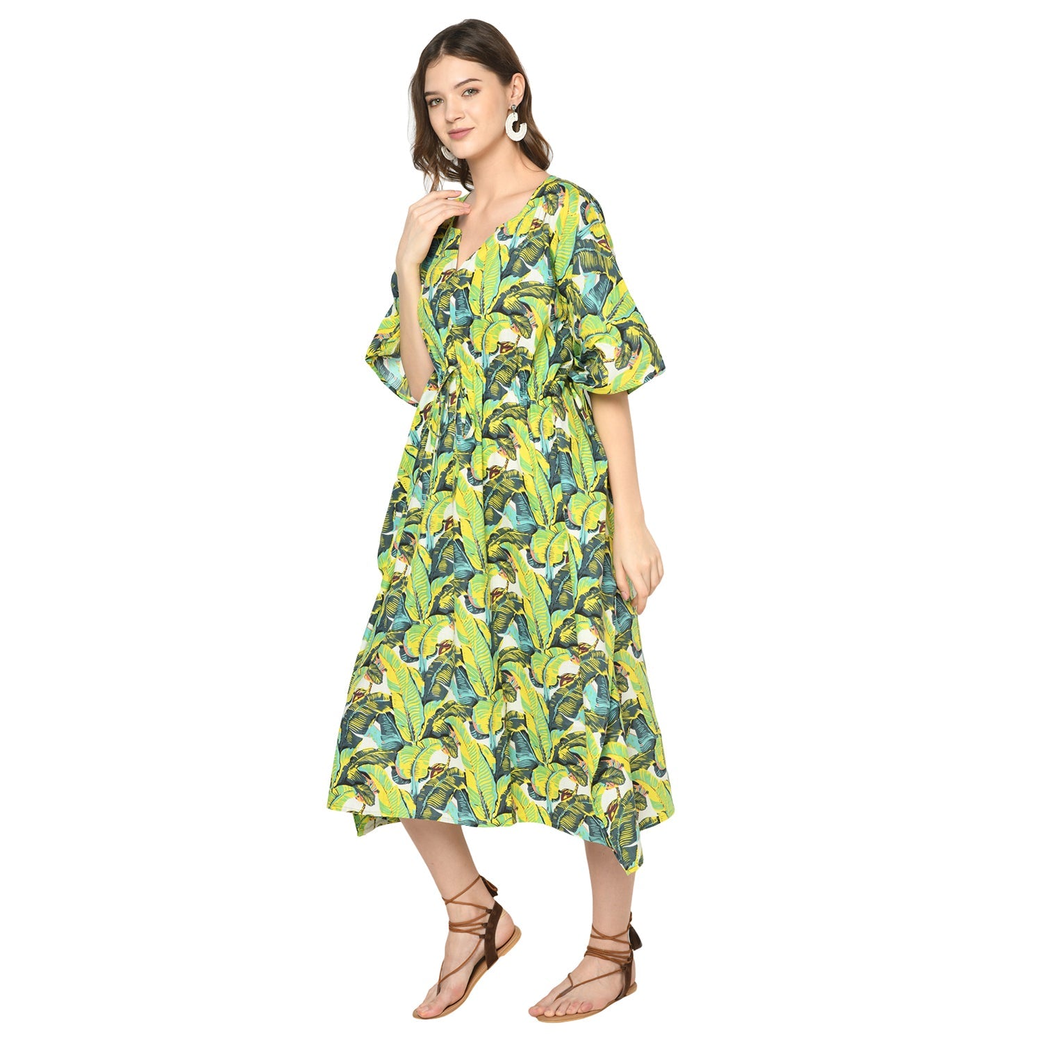 'Lush Life' 100% Cotton Kaftan