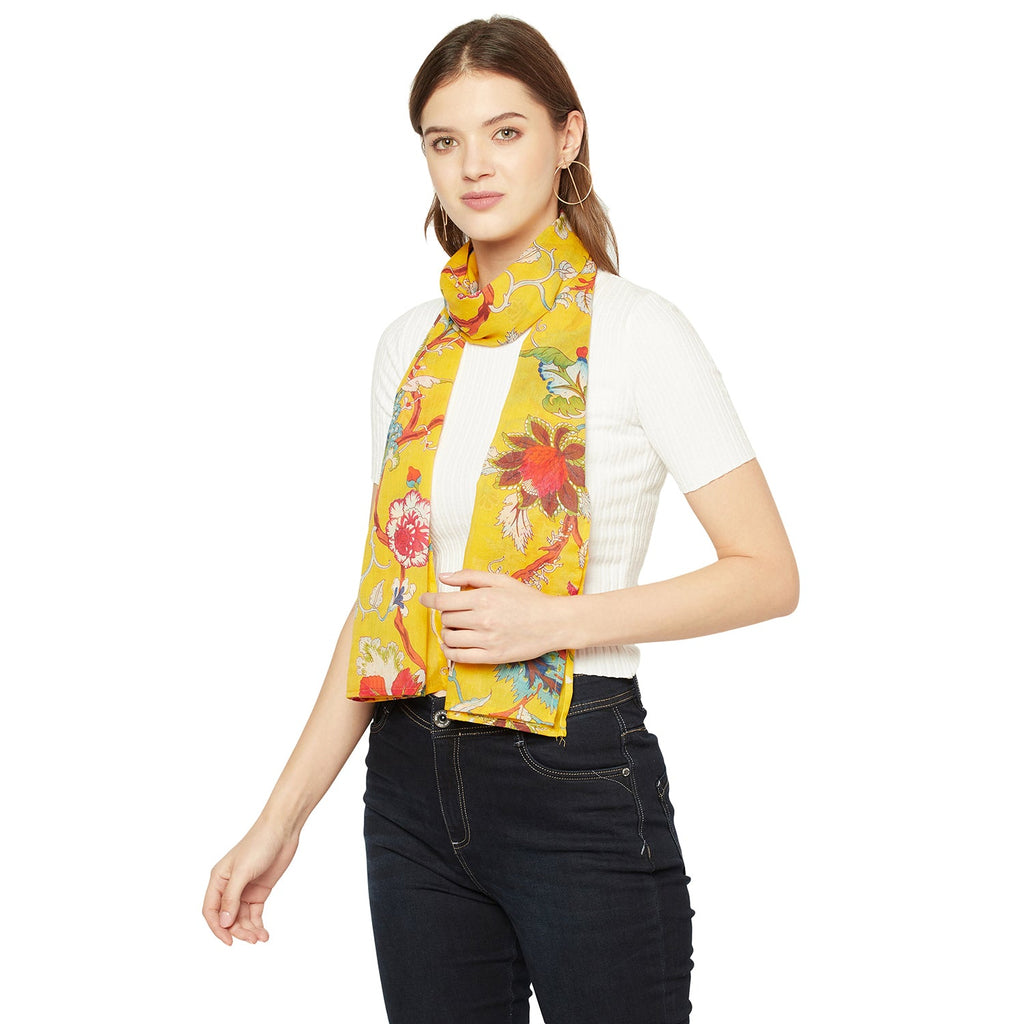 'Paradise Blooms' 100% Cotton Scarf