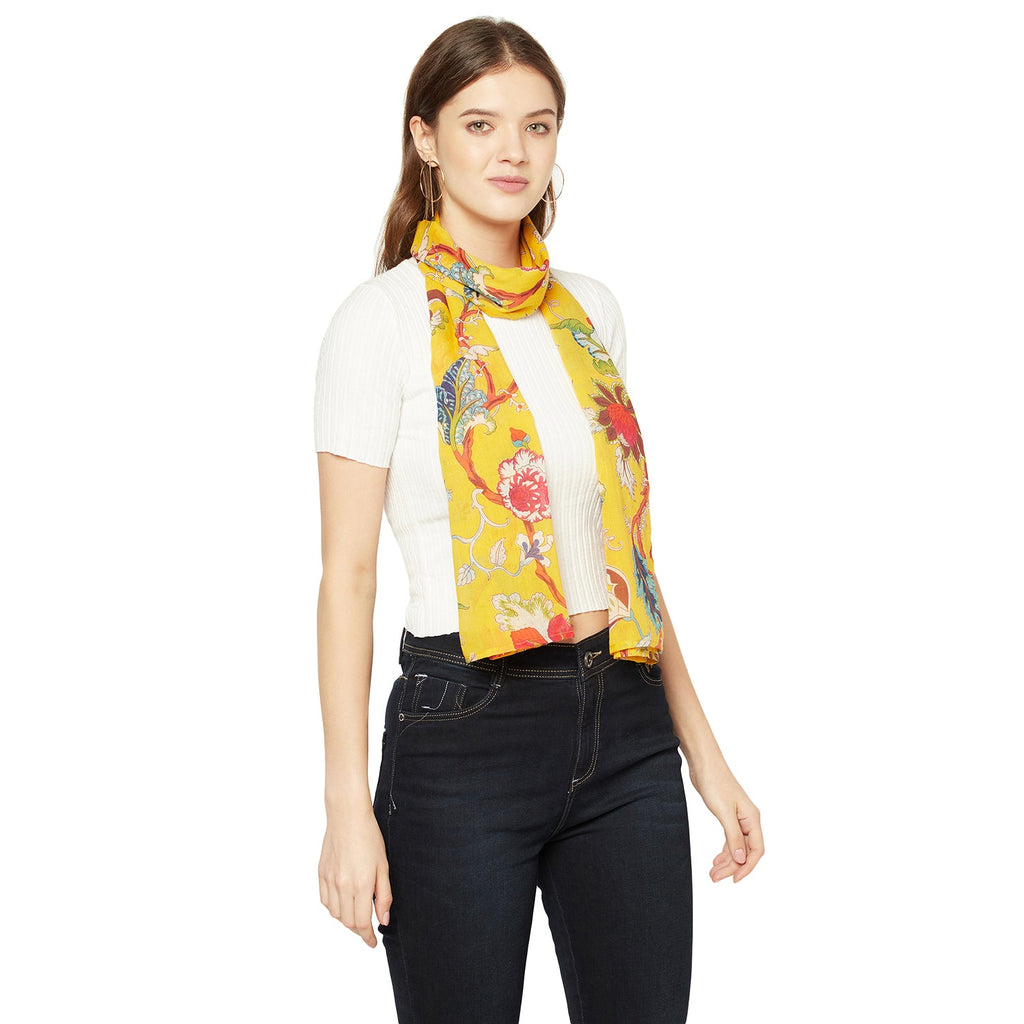 'Paradise Blooms' 100% Cotton Scarf