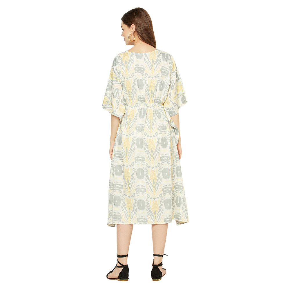 'Serene Sanctuary' 100% Cotton Kaftan