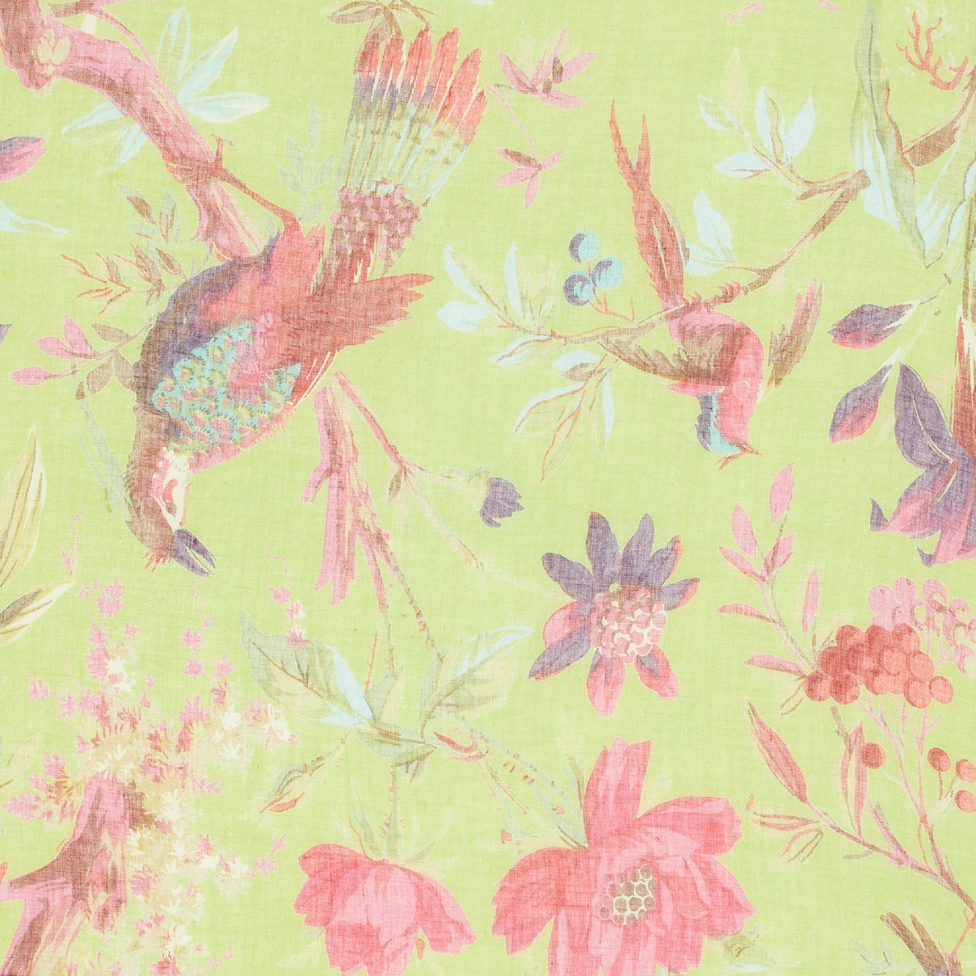 'Garden Blooms' 100% Cotton Scarf
