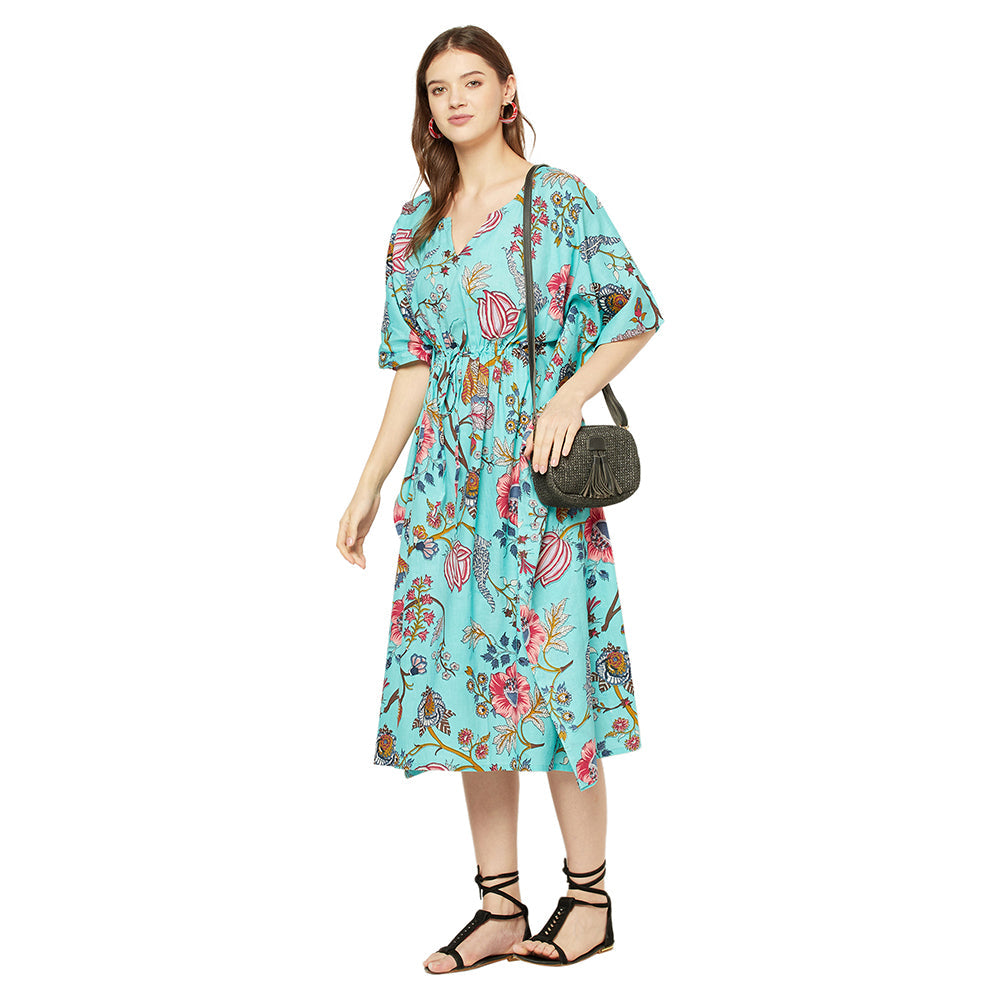 'Serene Sensations' 100% Cotton Kaftan