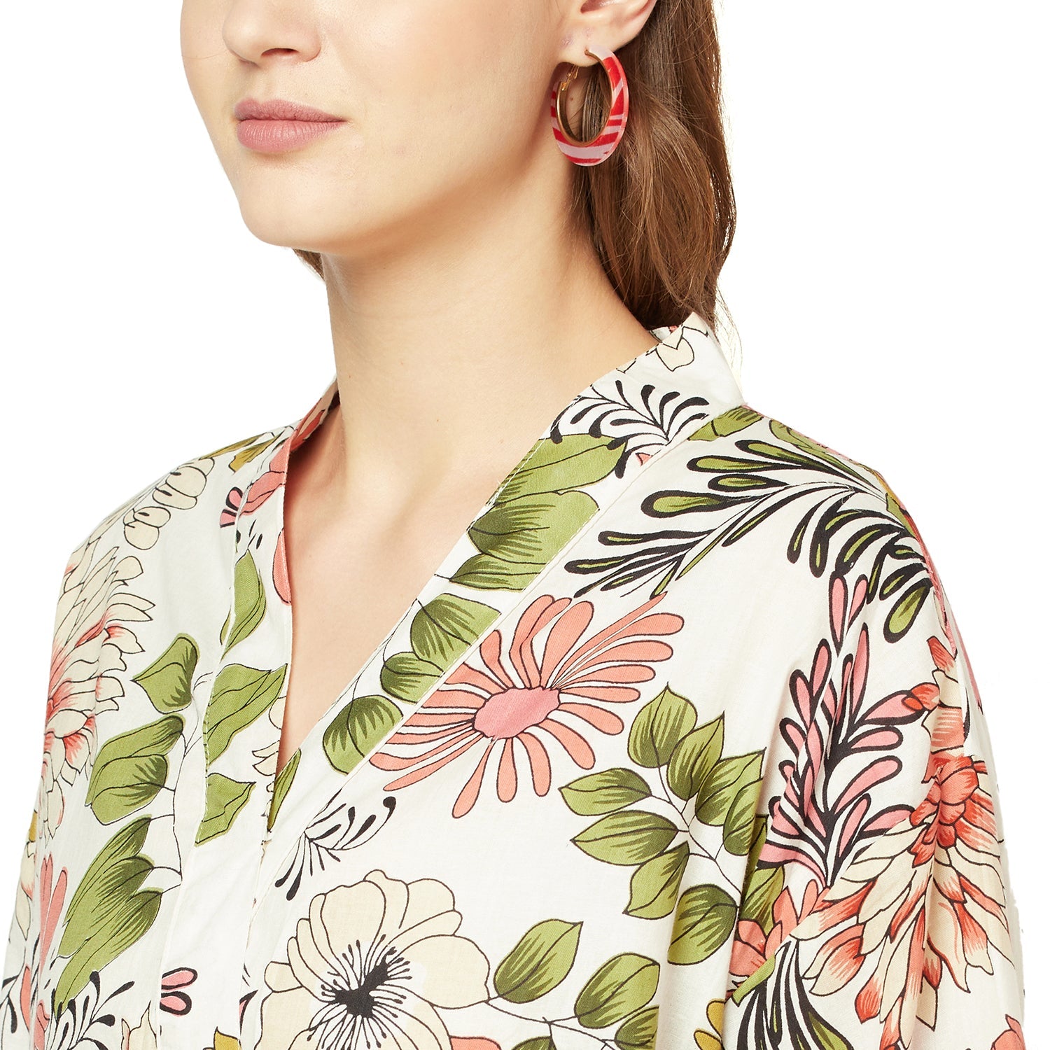 'Calm Retreat' 100% Cotton Kimono Robe