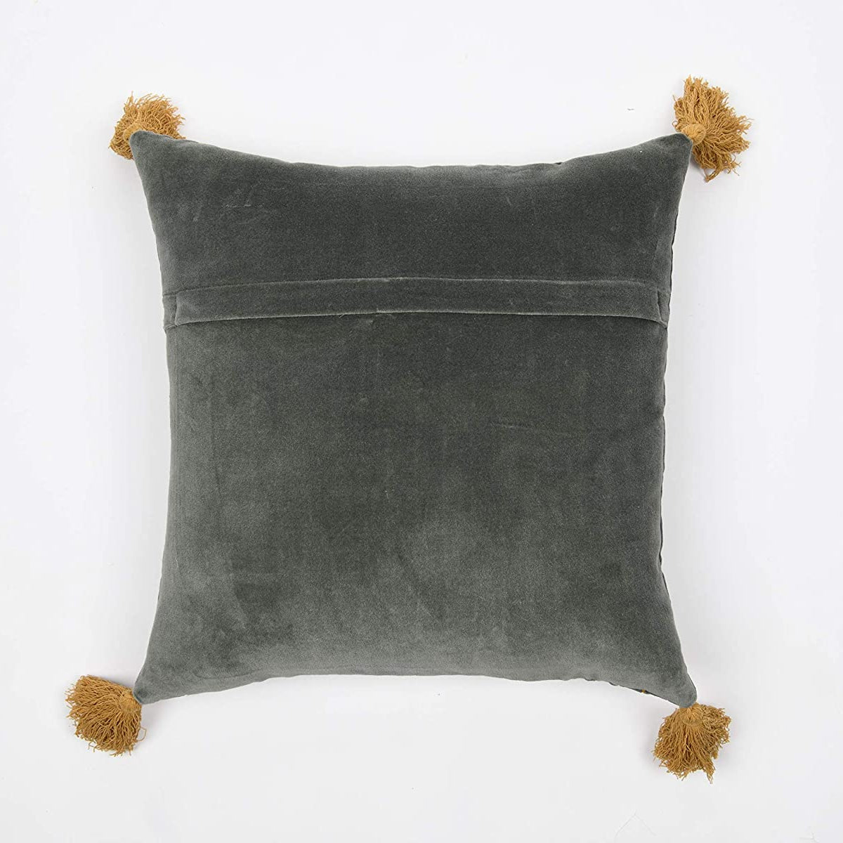 Linen Connections Moroccan Tassels Cushion Cover - Boho Polka