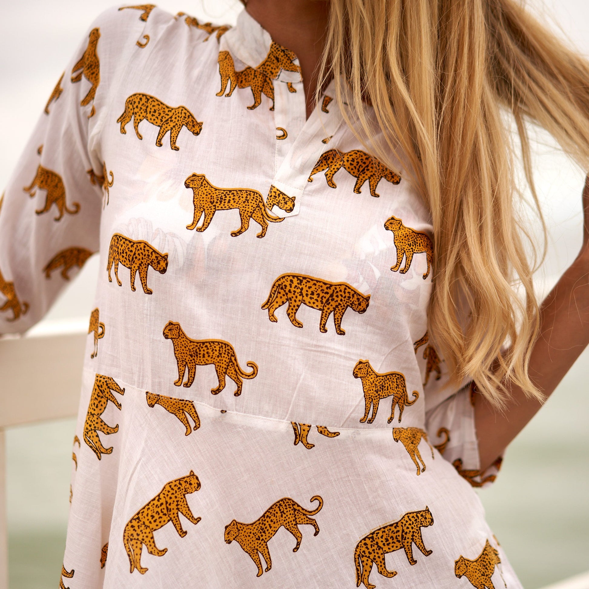 'Wildly Chic' 100% Cotton Dress