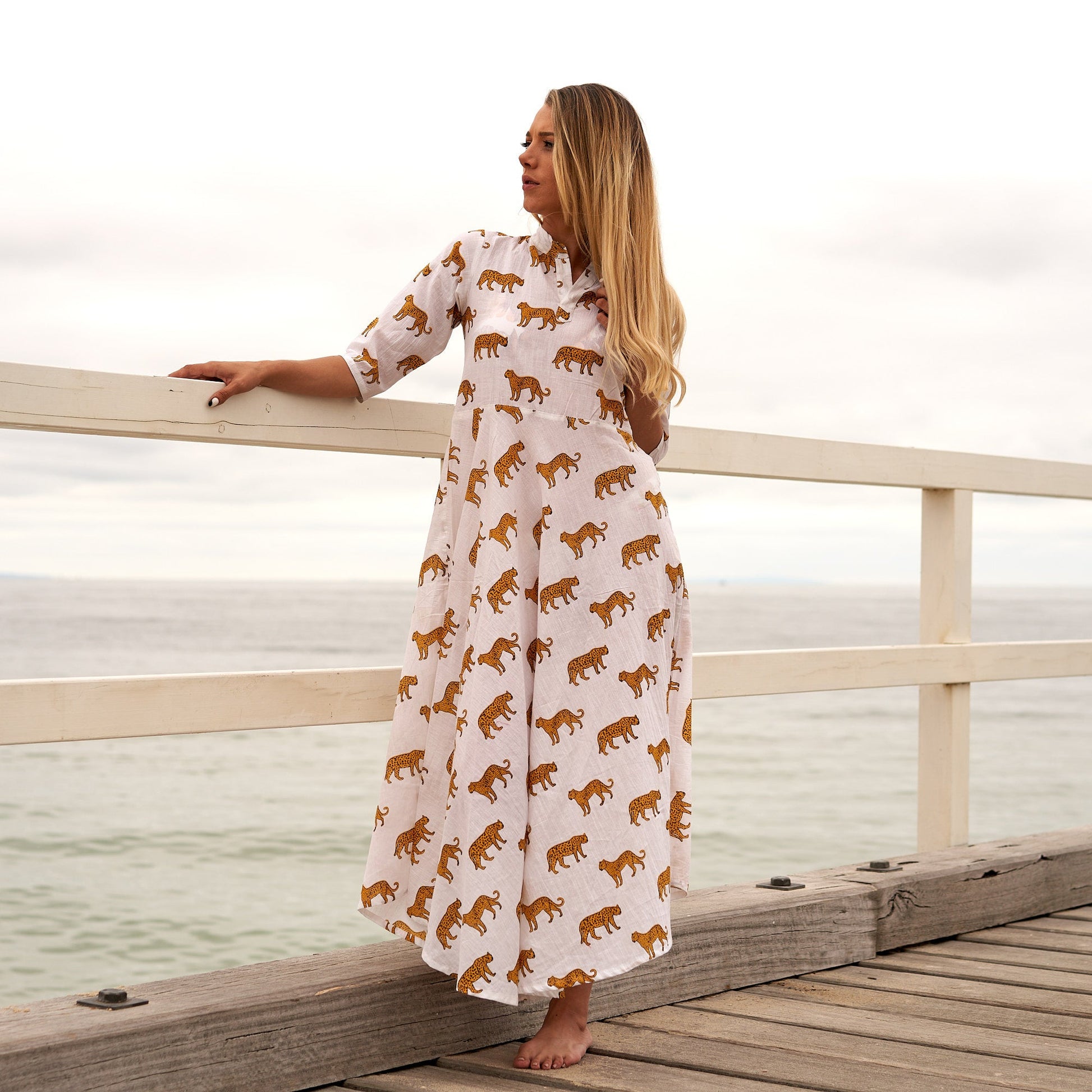 'Wildly Chic' 100% Cotton Dress