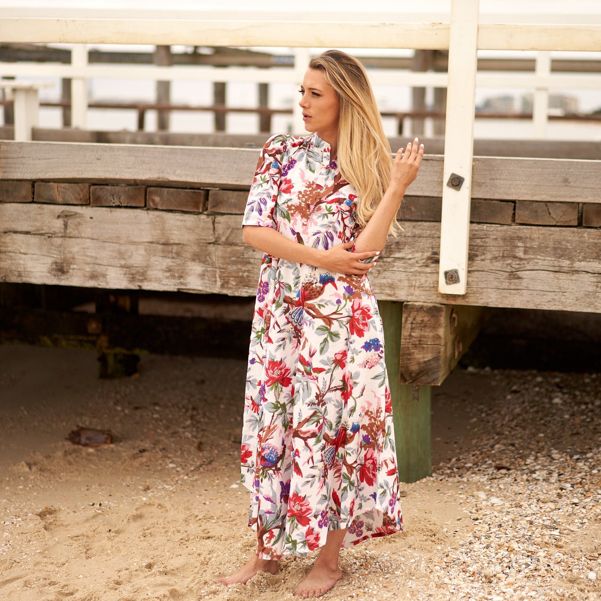 'Island Paradise' 100% Cotton Dress