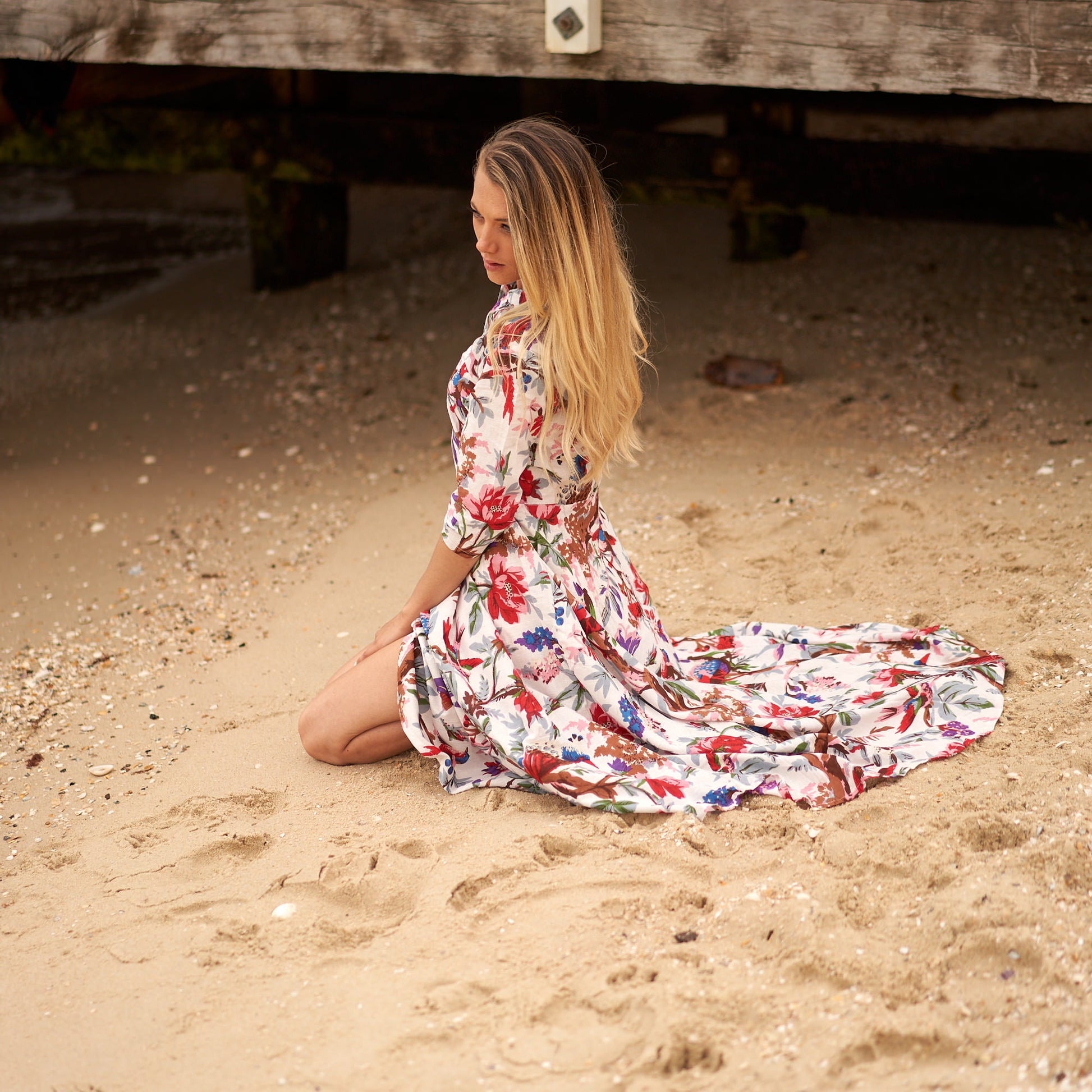 'Island Paradise' 100% Cotton Dress