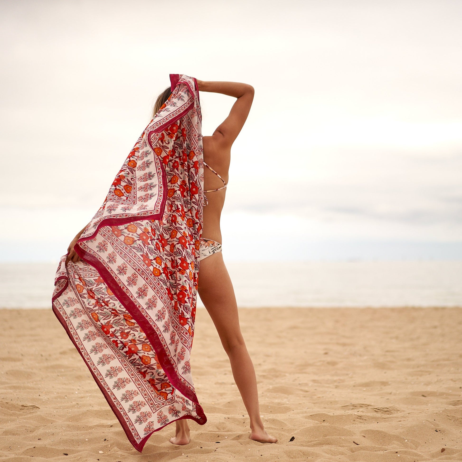 'Ocean Oasis' 100% Cotton Sarong