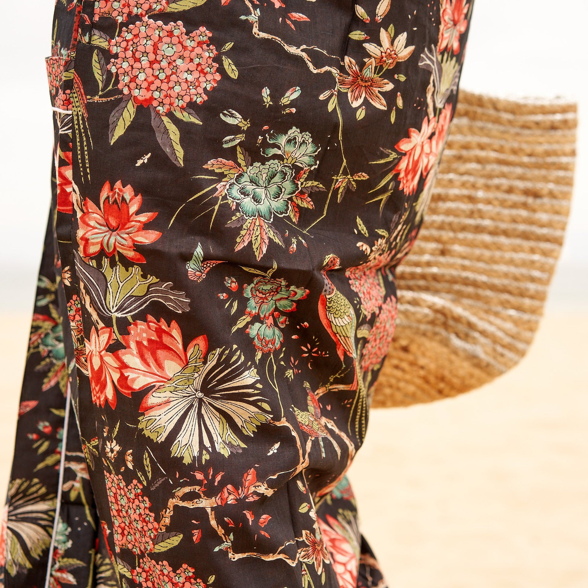 Jute Tote Bag - Whimsy Wander