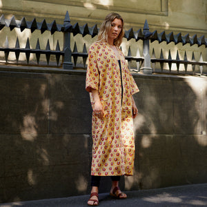'Cotton Luau' 100% Cotton Kimono Robe