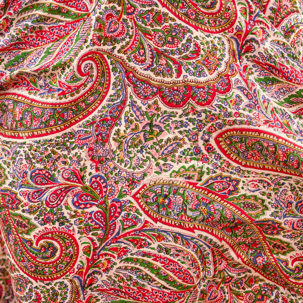 Floral Blooms Paisley Cotton Dress