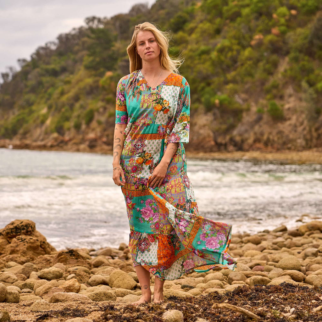 Premium Handmade Cotton Beach Dress for Women in Breathable Summer Fabric