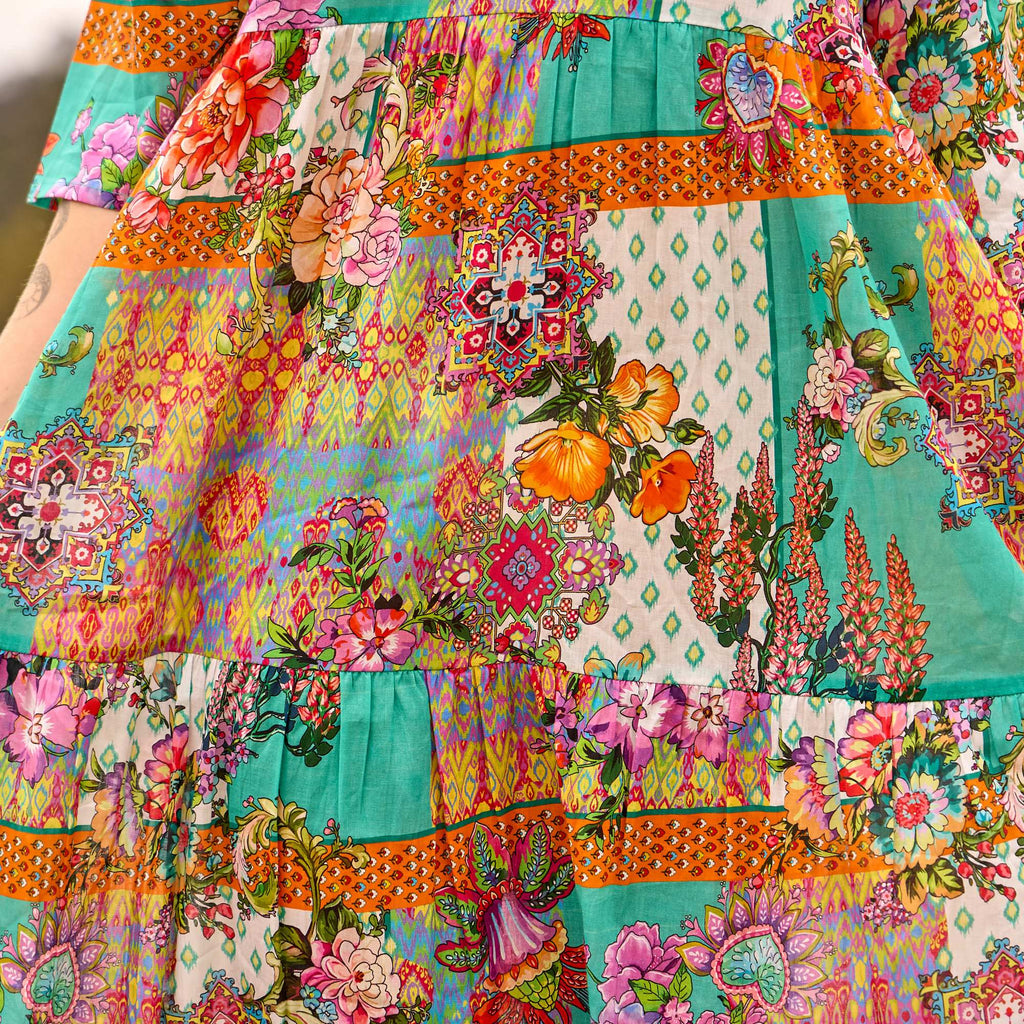 Comfortable Handmade Cotton Beach Dress for Beach Vacations and Resort Style