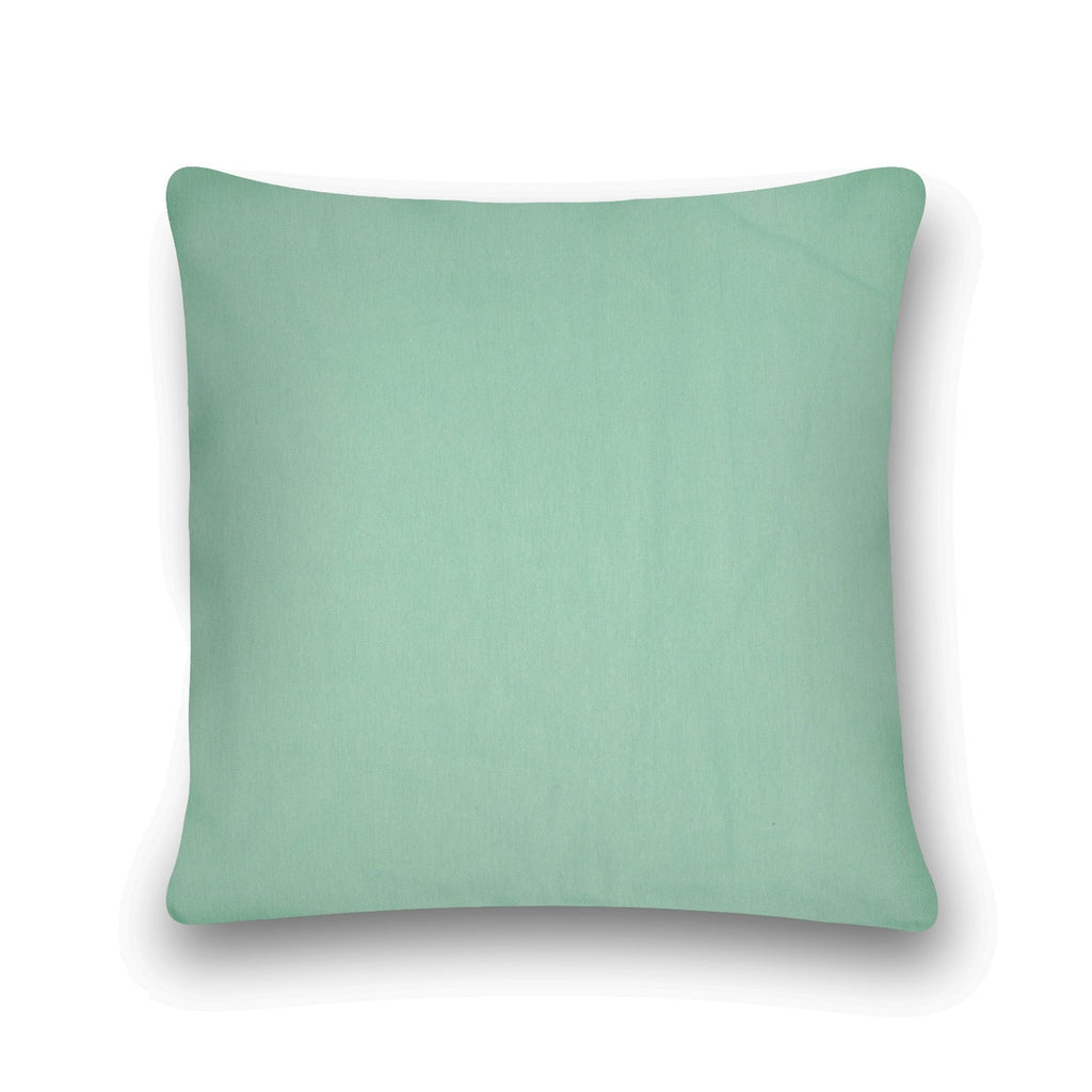 'Tropical Refuge' 100% Cotton Velvet Cushion Cover