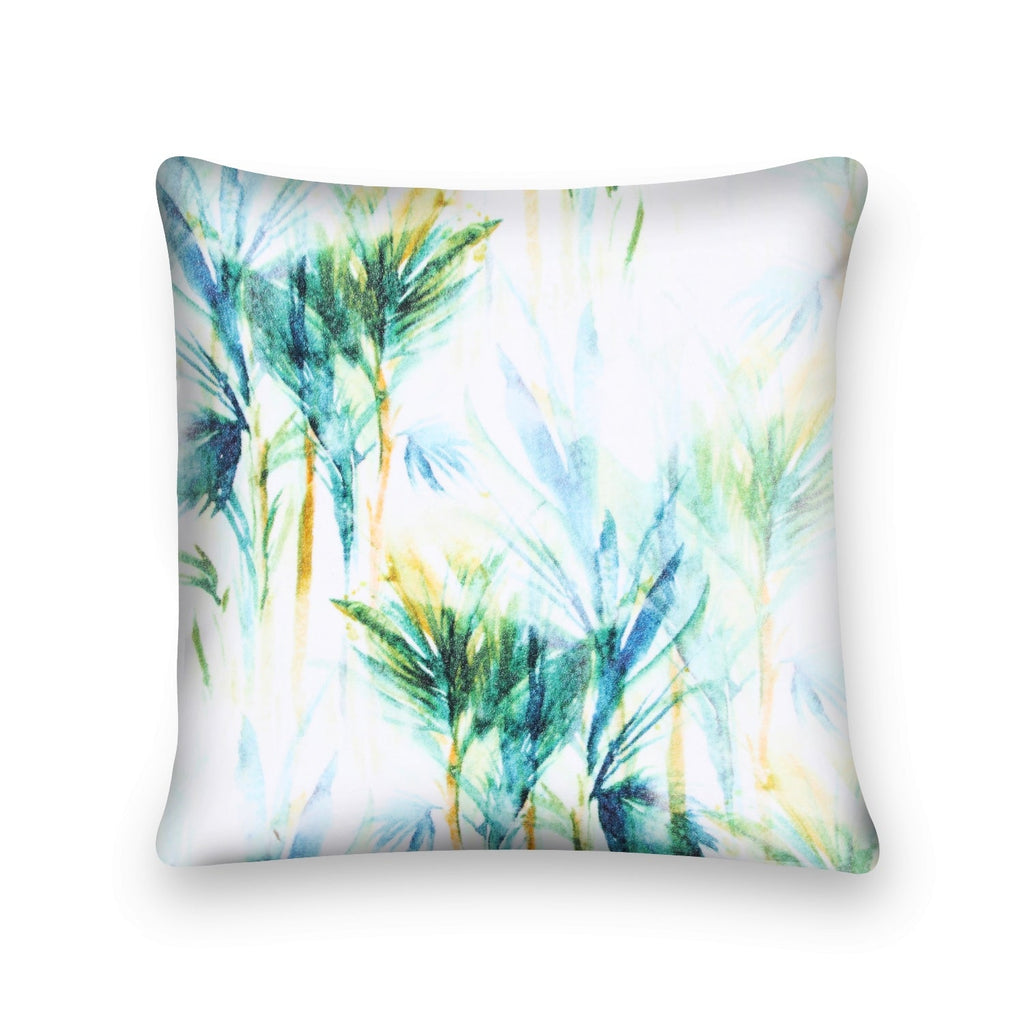 'Nature's Brushstrokes' 100% Cotton Velvet Cushion Cover
