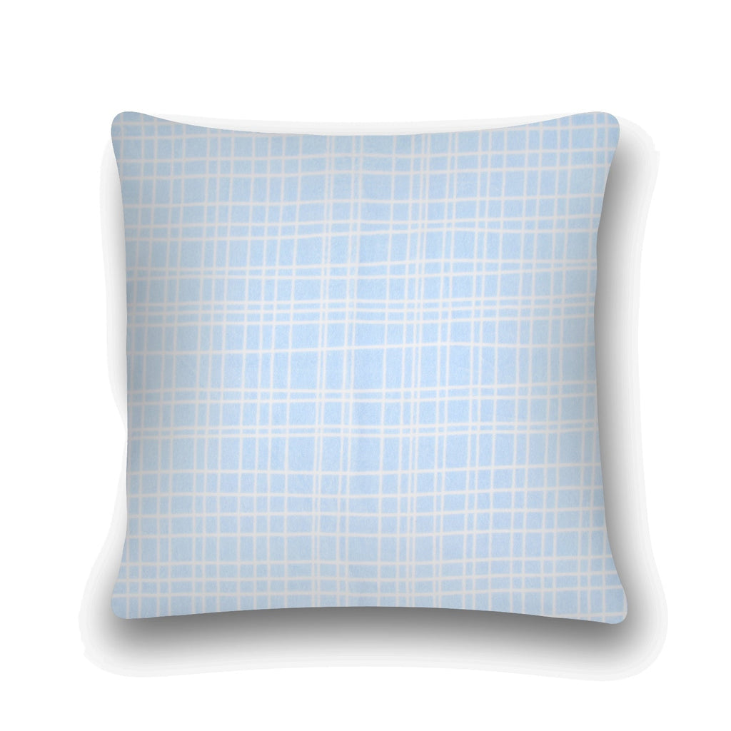 100% Cotton Velvet Cushion Cover - Sea Mist