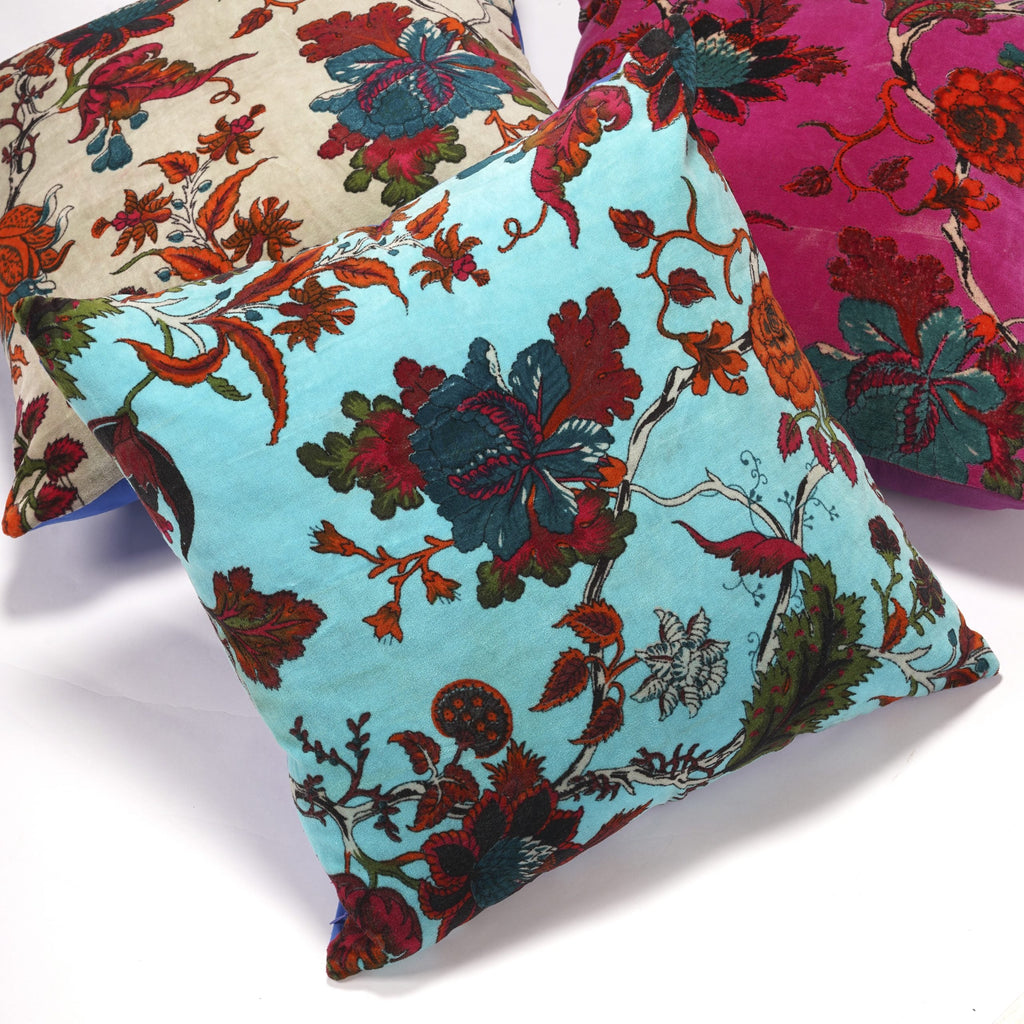 100% Cotton Velvet Cushion Cover - Amaira Allure