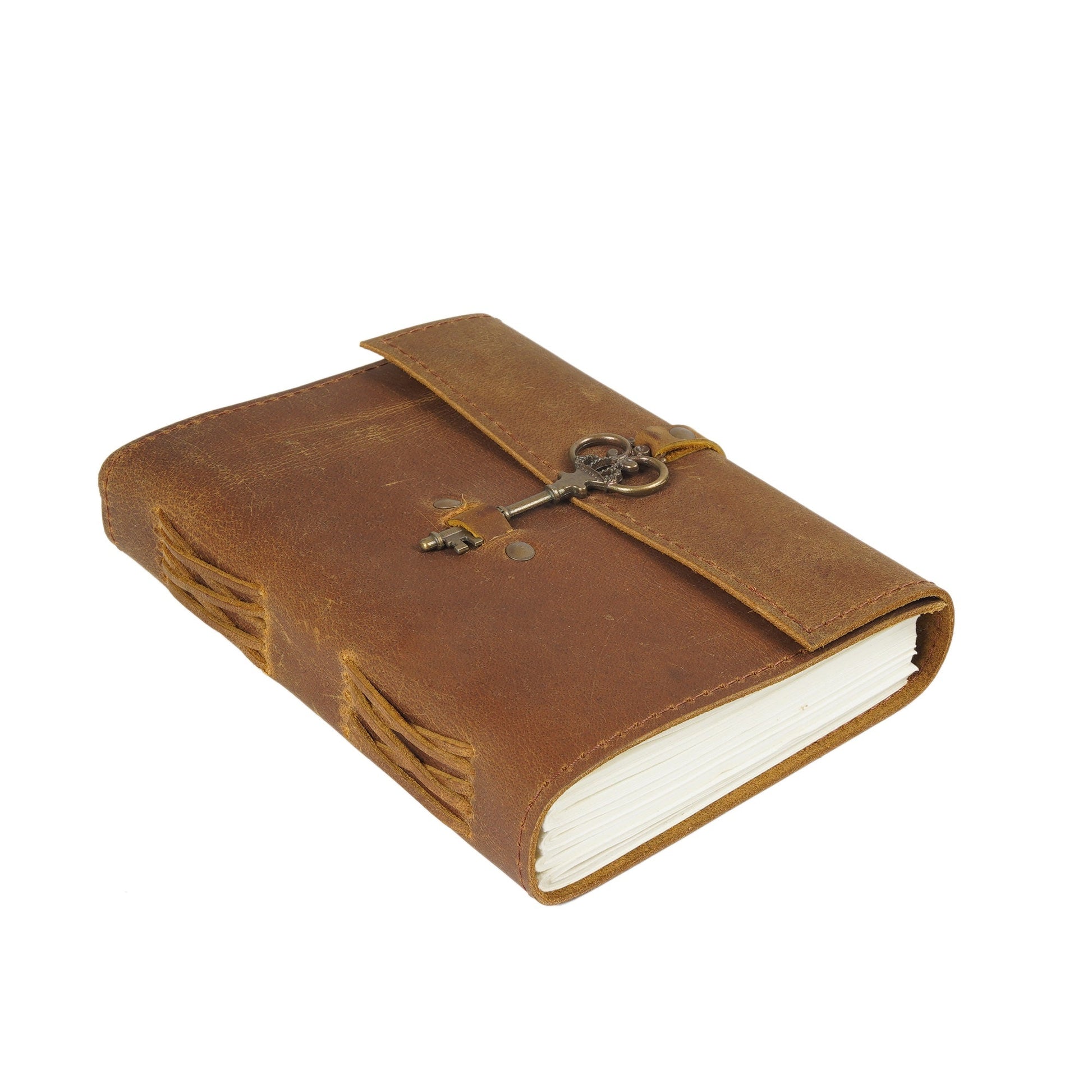 Vintage Leather Journal - Moonlight Serenade