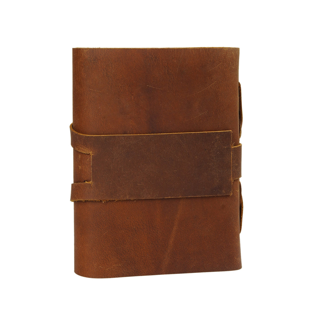 Vintage Leather Journal - Penning Down Heritage