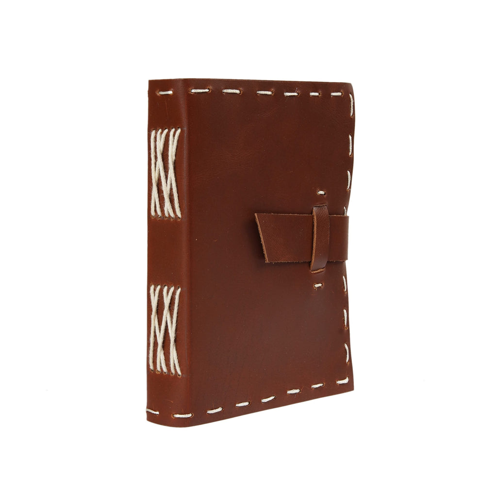 Vintage Leather Journal - Wanderlust Brown