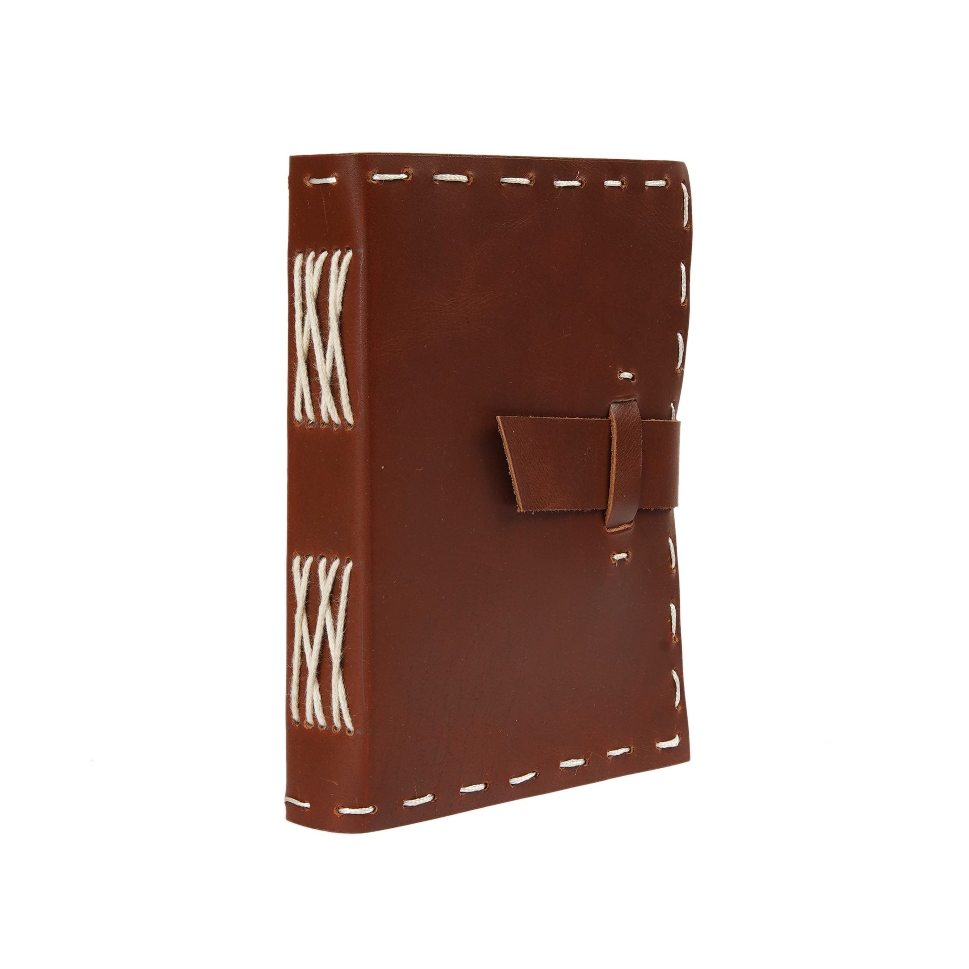 Vintage Leather Journal - Wanderlust Brown