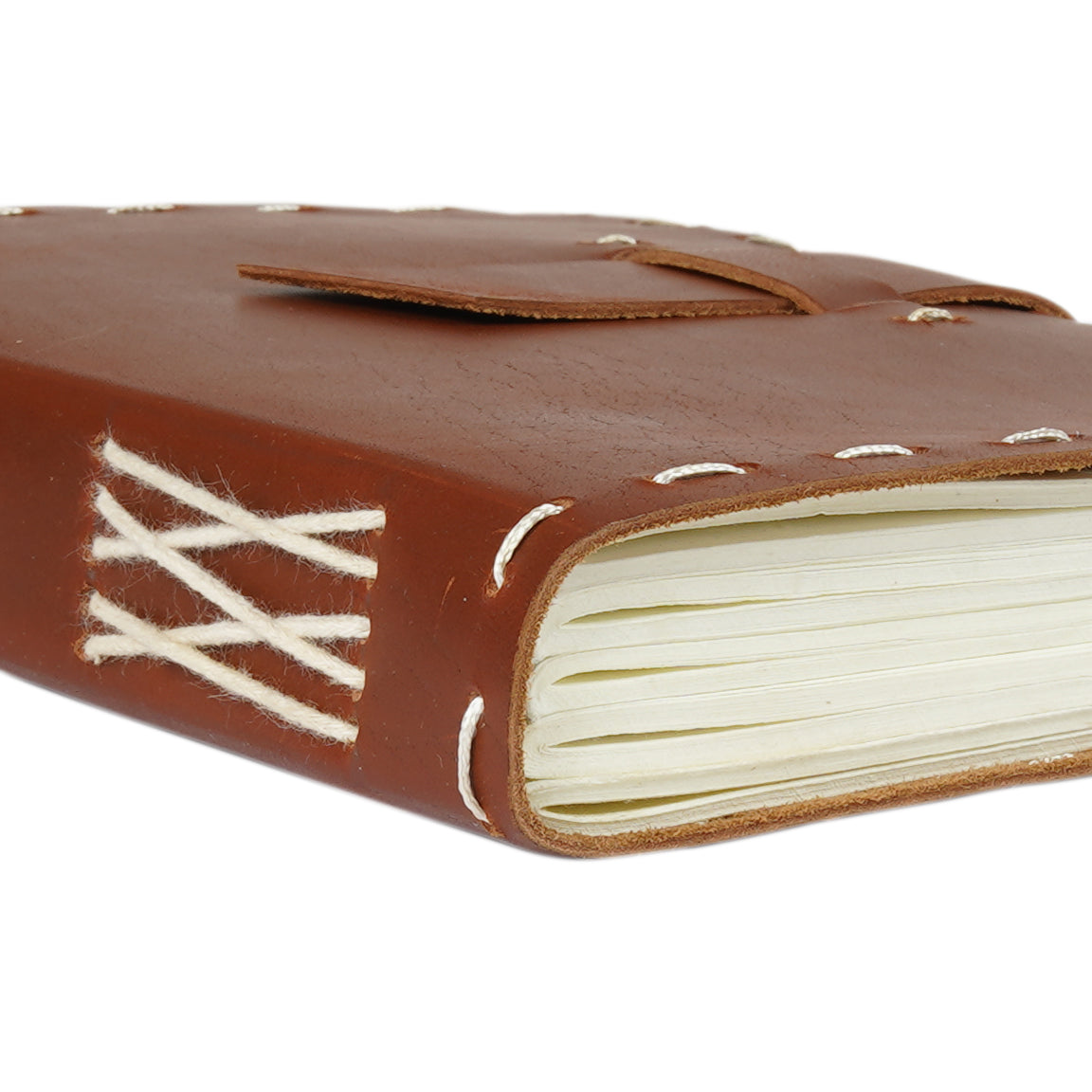 Vintage Leather Journal - Wanderlust Brown