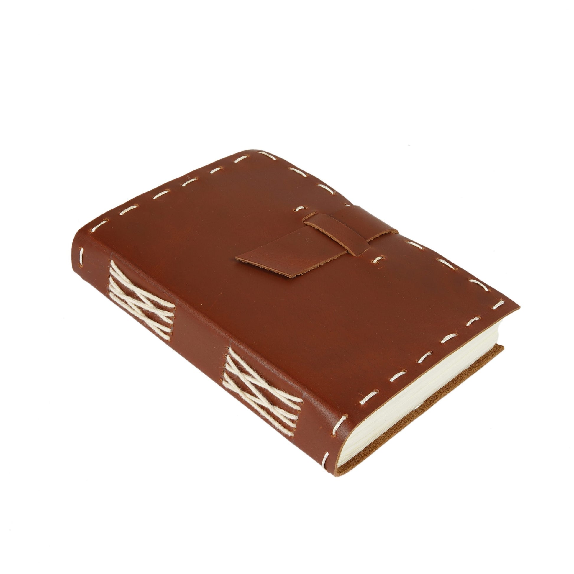 Vintage Leather Journal - Wanderlust Brown