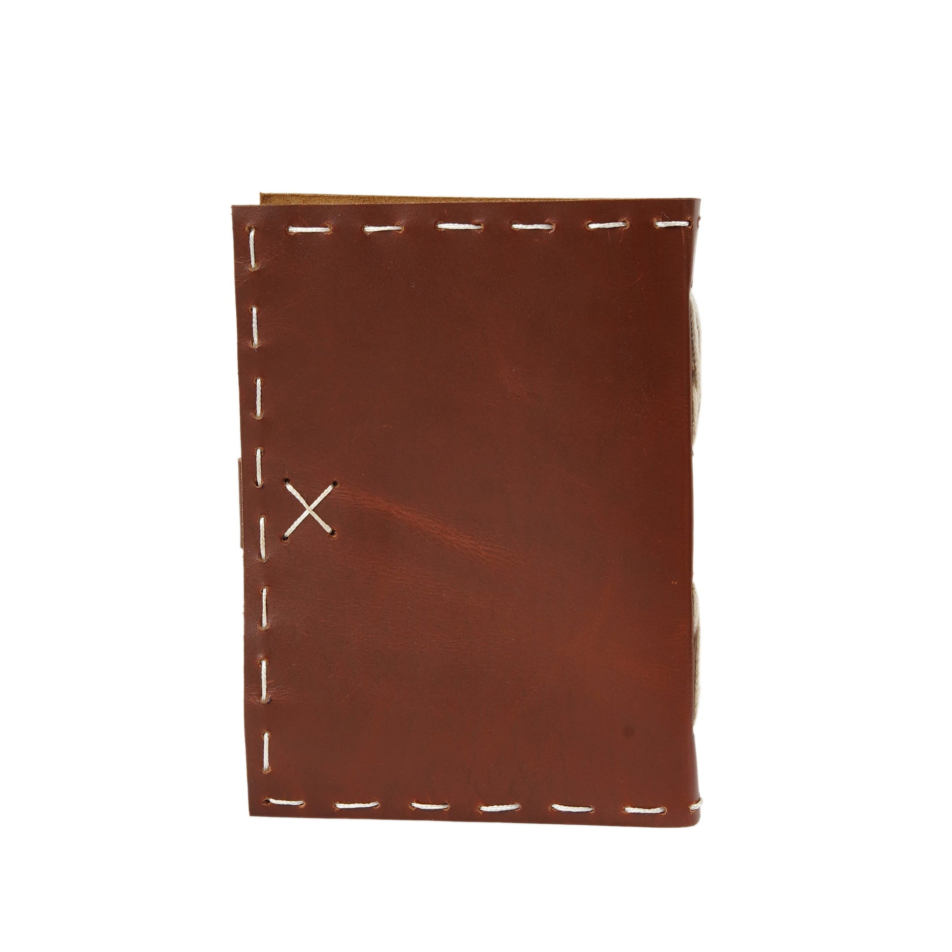 Vintage Leather Journal - Wanderlust Brown