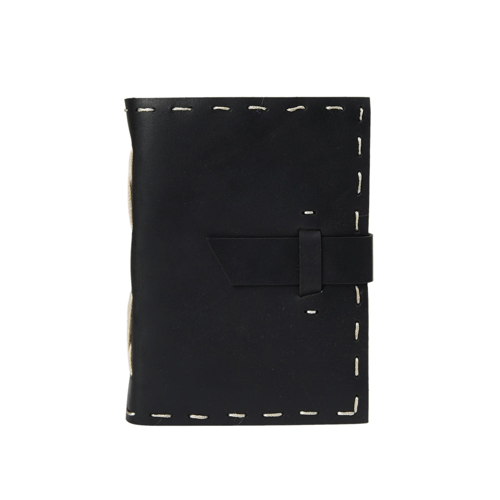 Vintage Leather Journal - Dots On Wanderlust Journal
