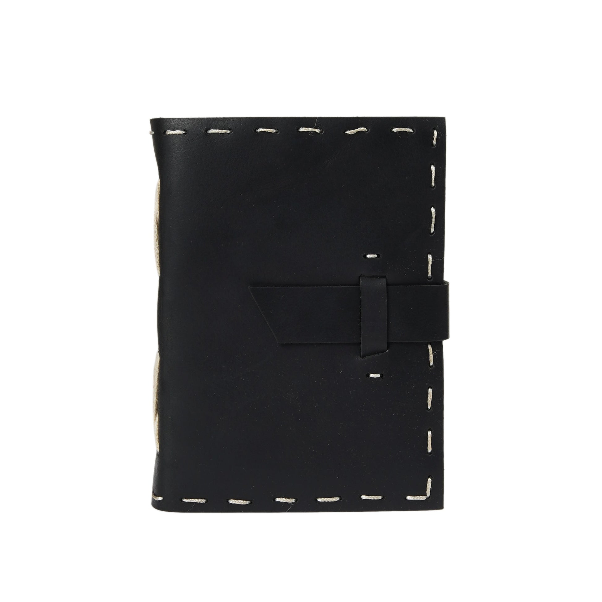 Vintage Leather Journal - Dots On Wanderlust Journal