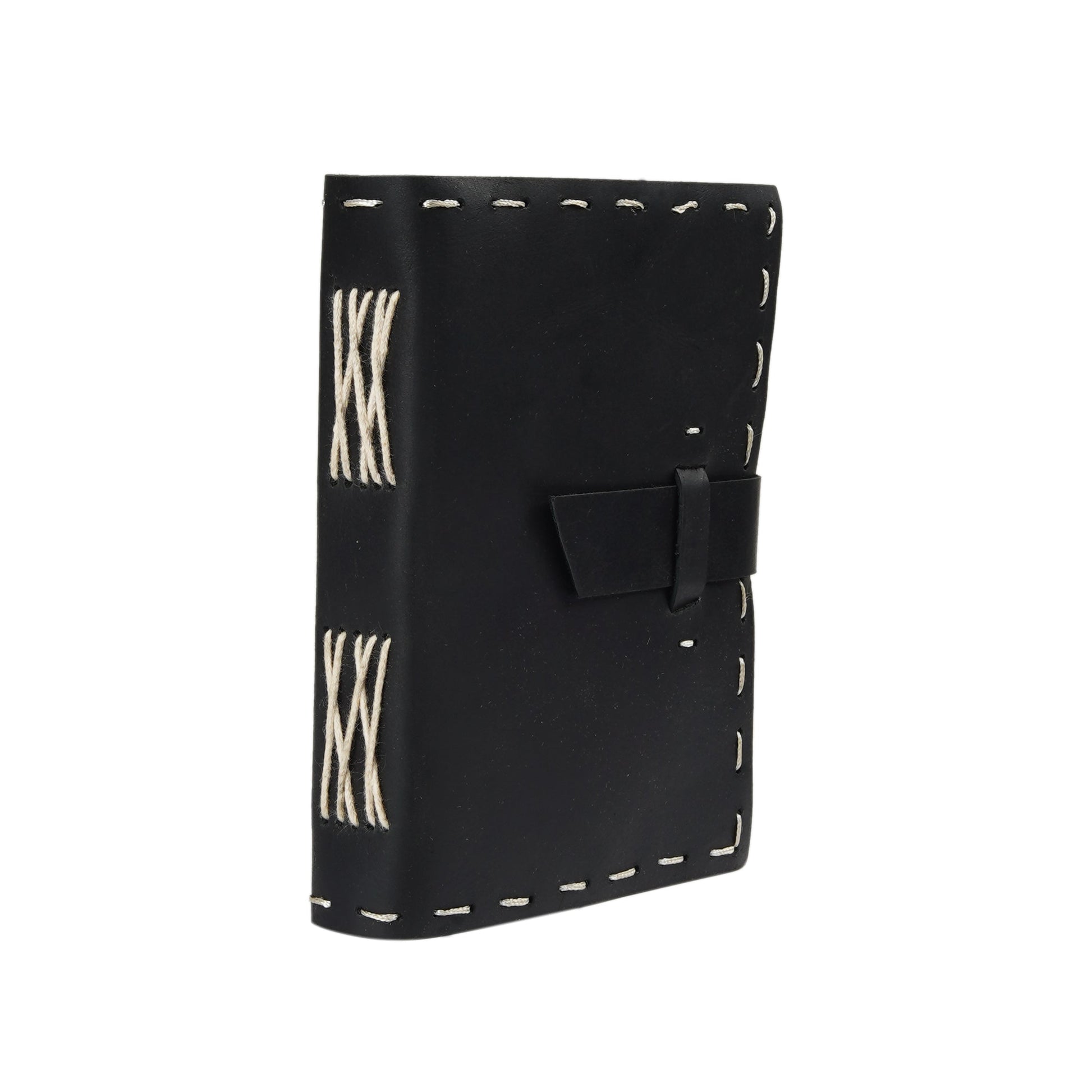 Vintage Leather Journal - Dots On Wanderlust Journal