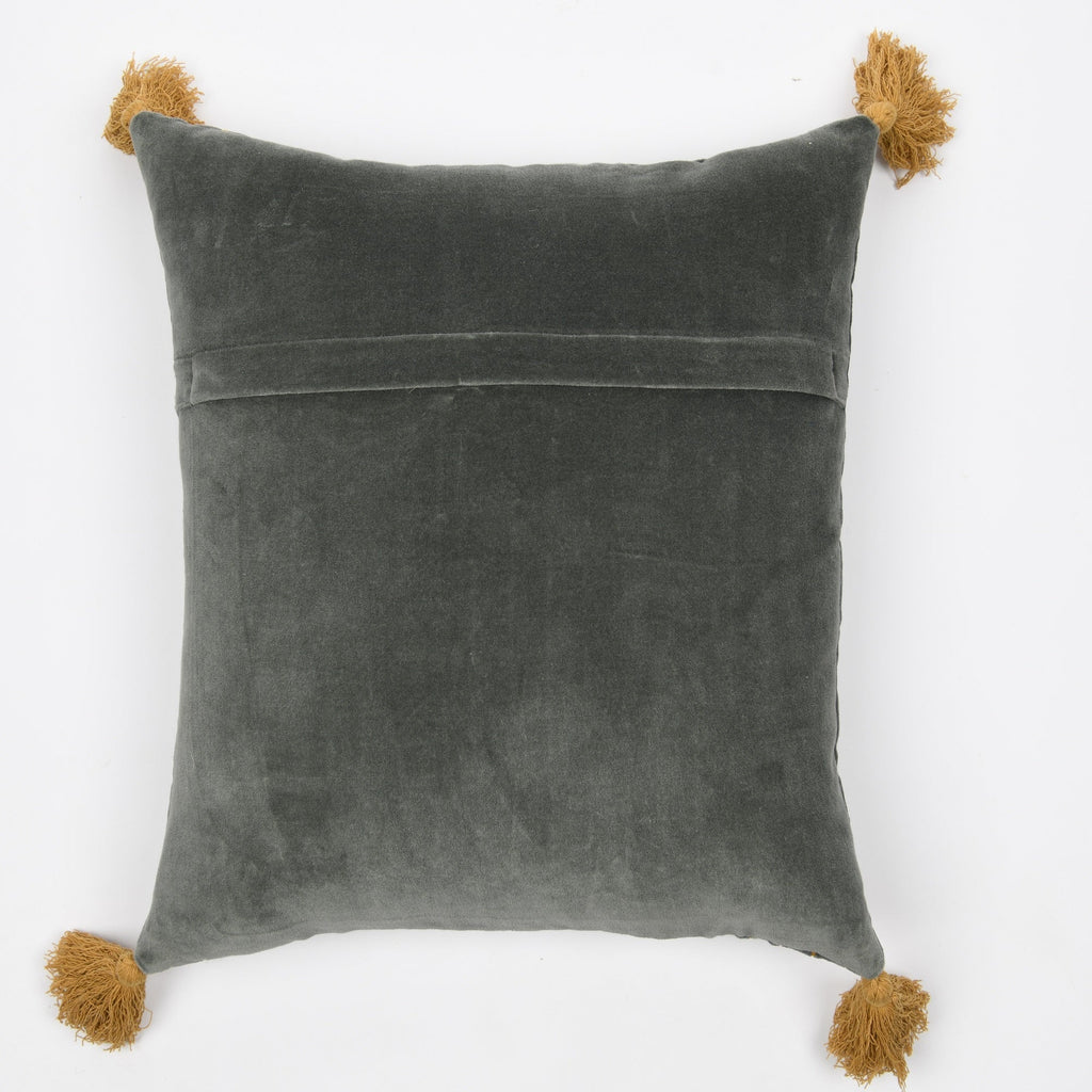 'Moroccan Escape' Hand-Woven Cotton Wool Cushion Cover