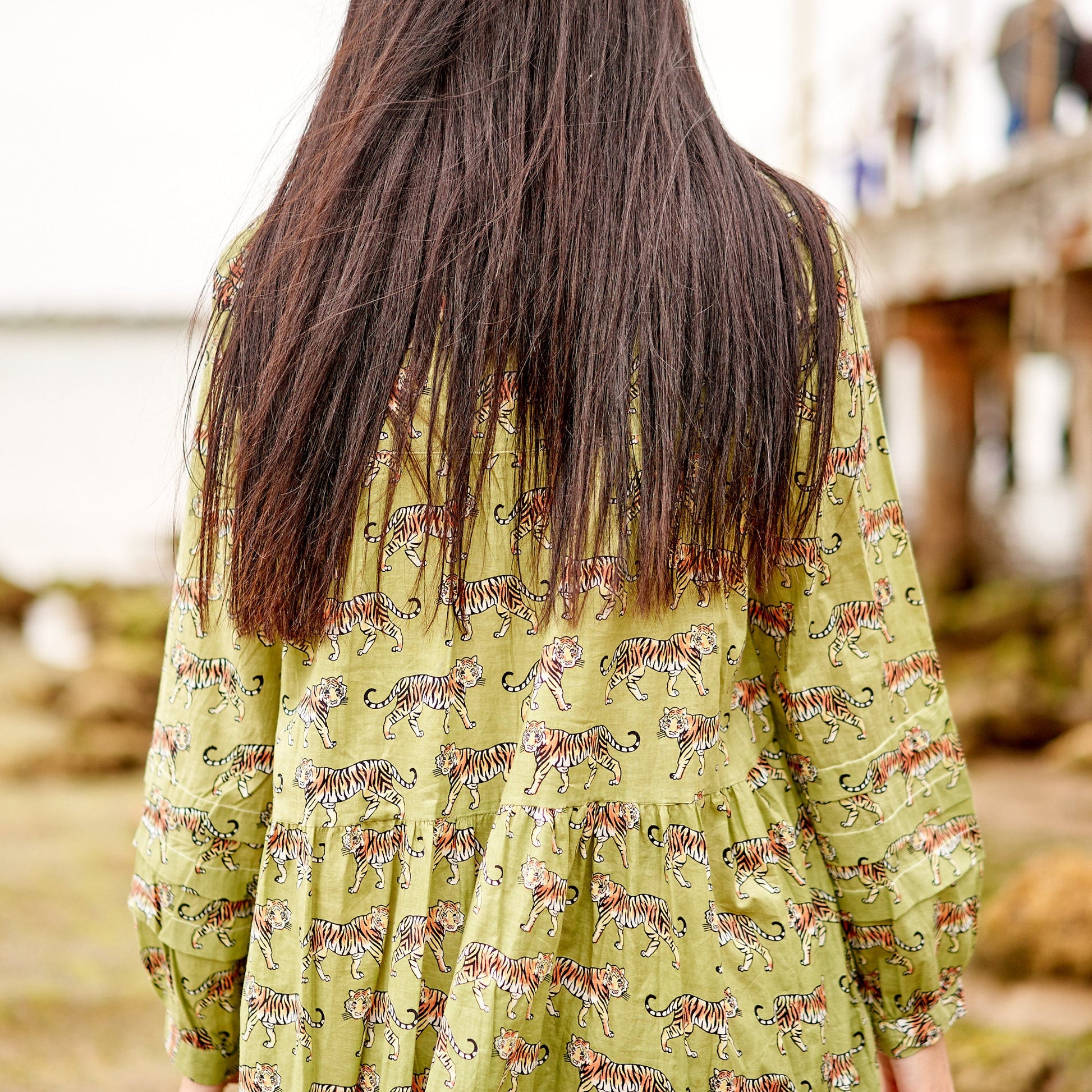 'Wild & Free' 100% Cotton Maxi Dress