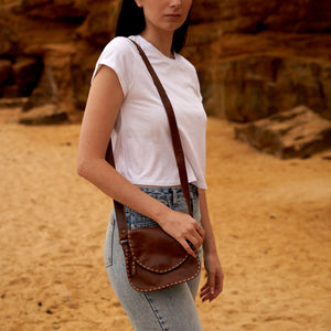 Travel Versatile Leather Bag - Crossbody Shoulder Satchel