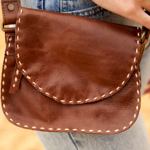 Travel Versatile Leather Bag - Crossbody Shoulder Satchel