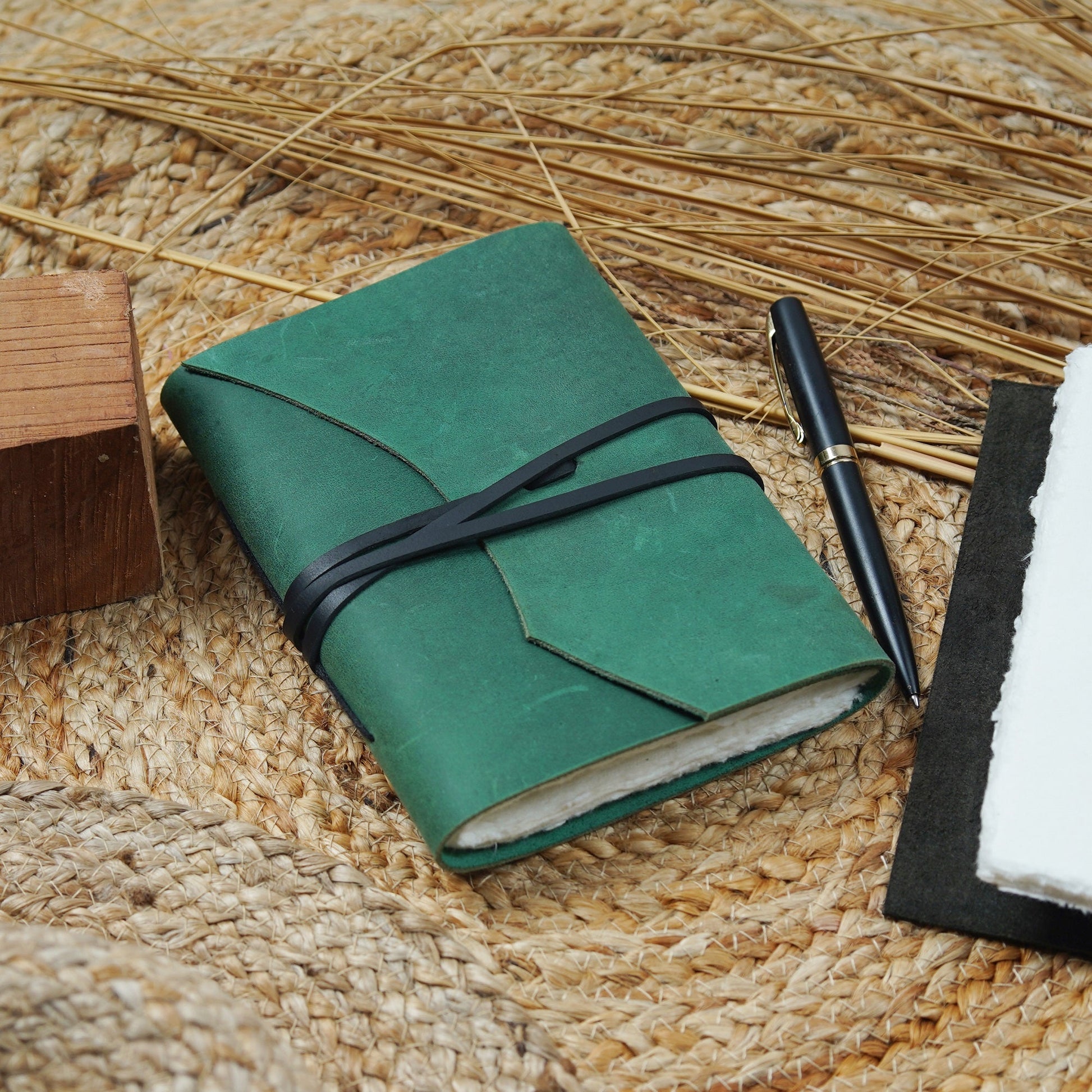 Vintage Leather Journal - Mystic Enigma