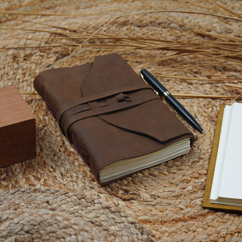 Retro Revival Vintage Leather Journal Book