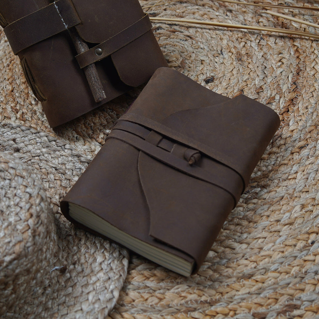 Retro Revival Vintage Leather Journal Book