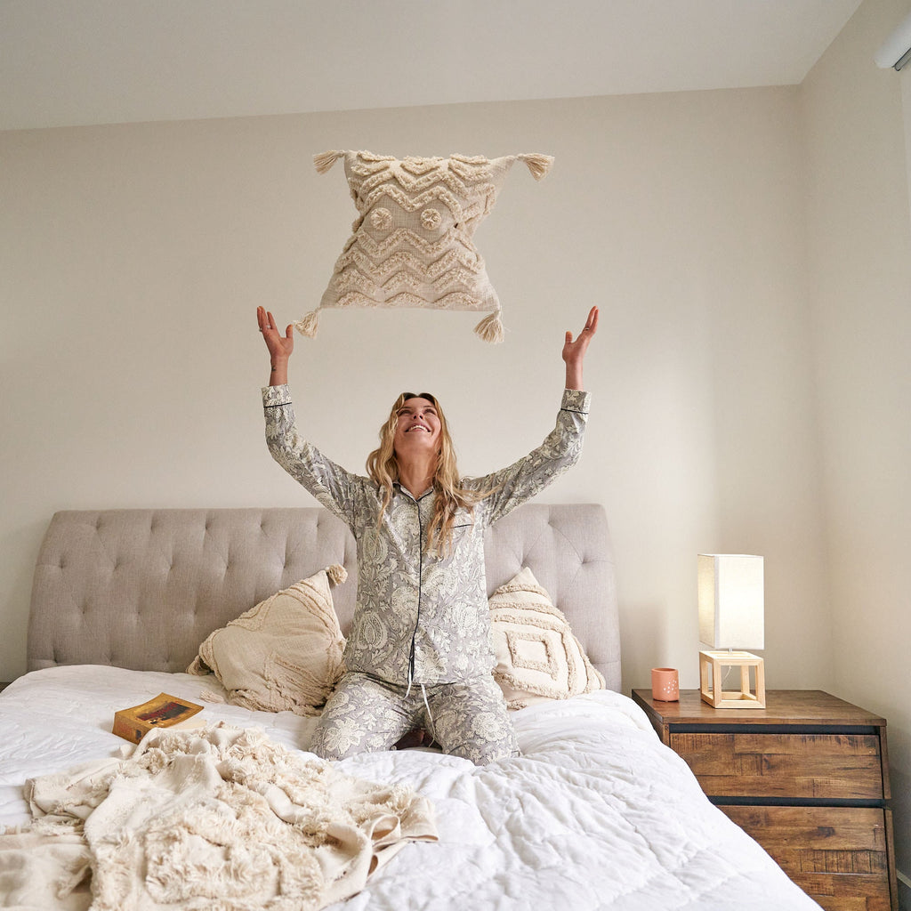 'Blissful Slumber' 100% Cotton Pyjama Set
