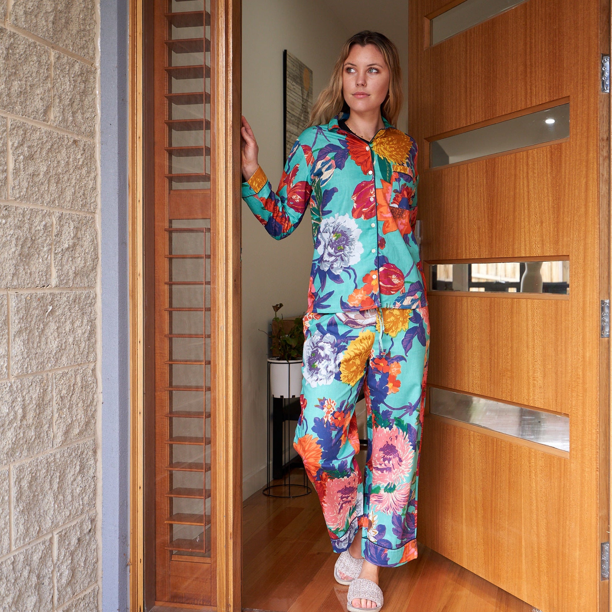 'Cozy Dreams' 100% Cotton Pyjama Set