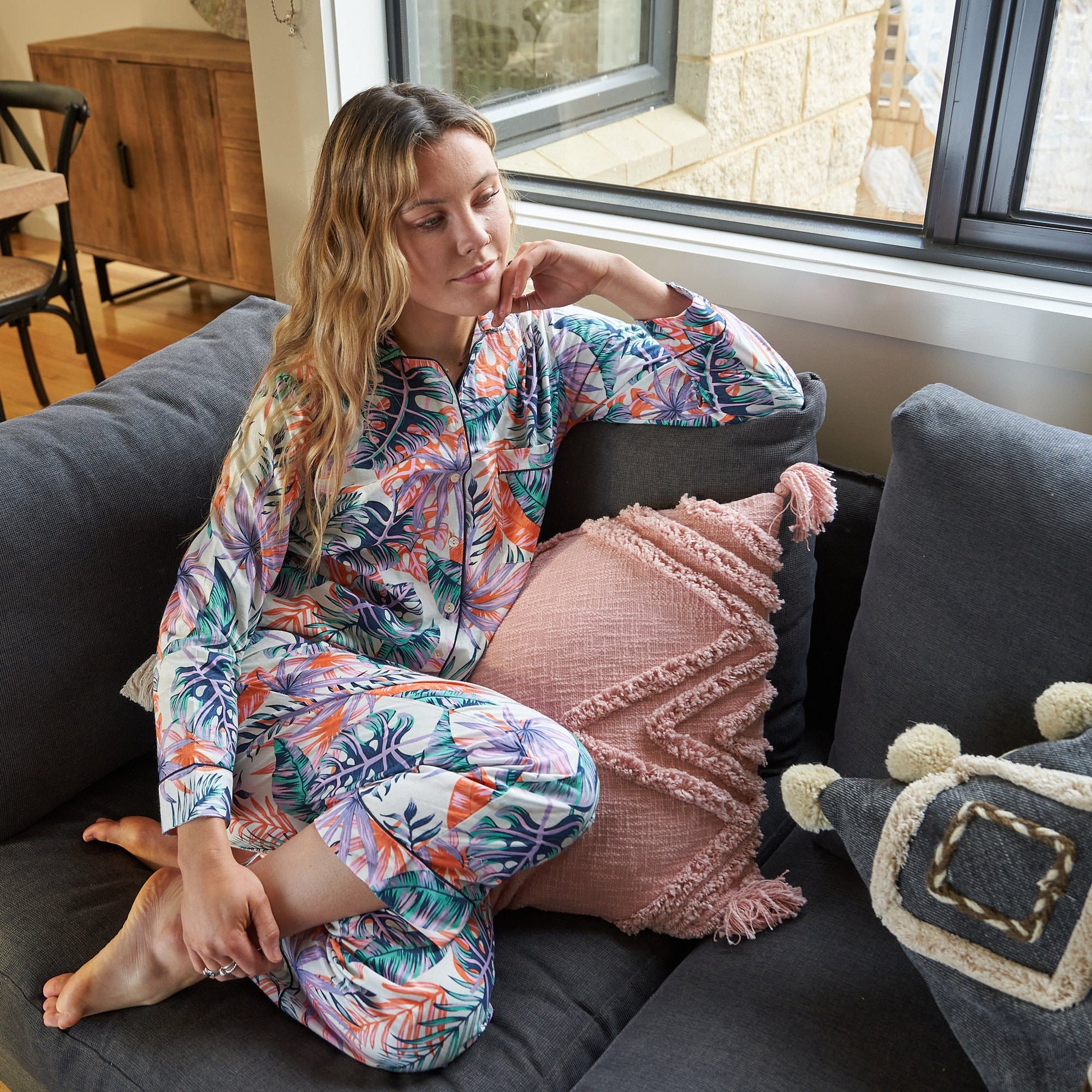 'Dreamland Delights' 100% Cotton Pyjama Set