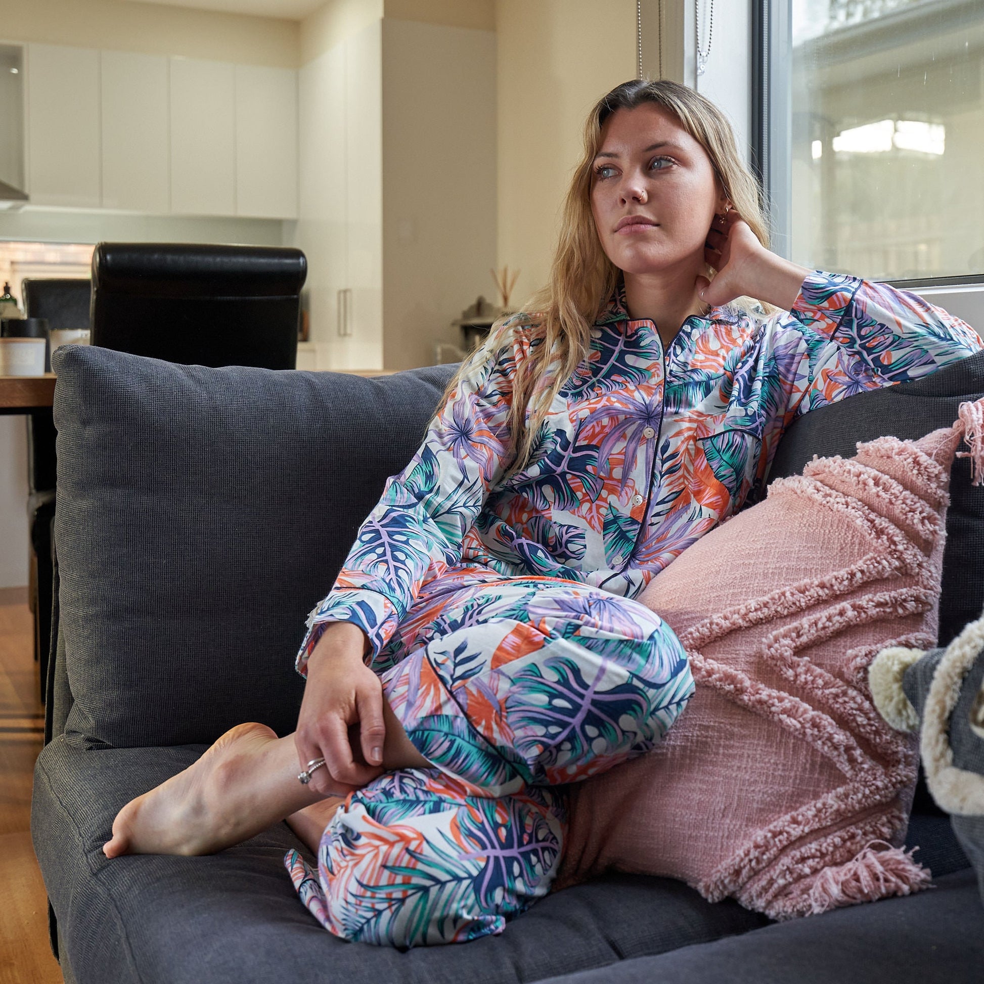 'Dreamland Delights' 100% Cotton Pyjama Set