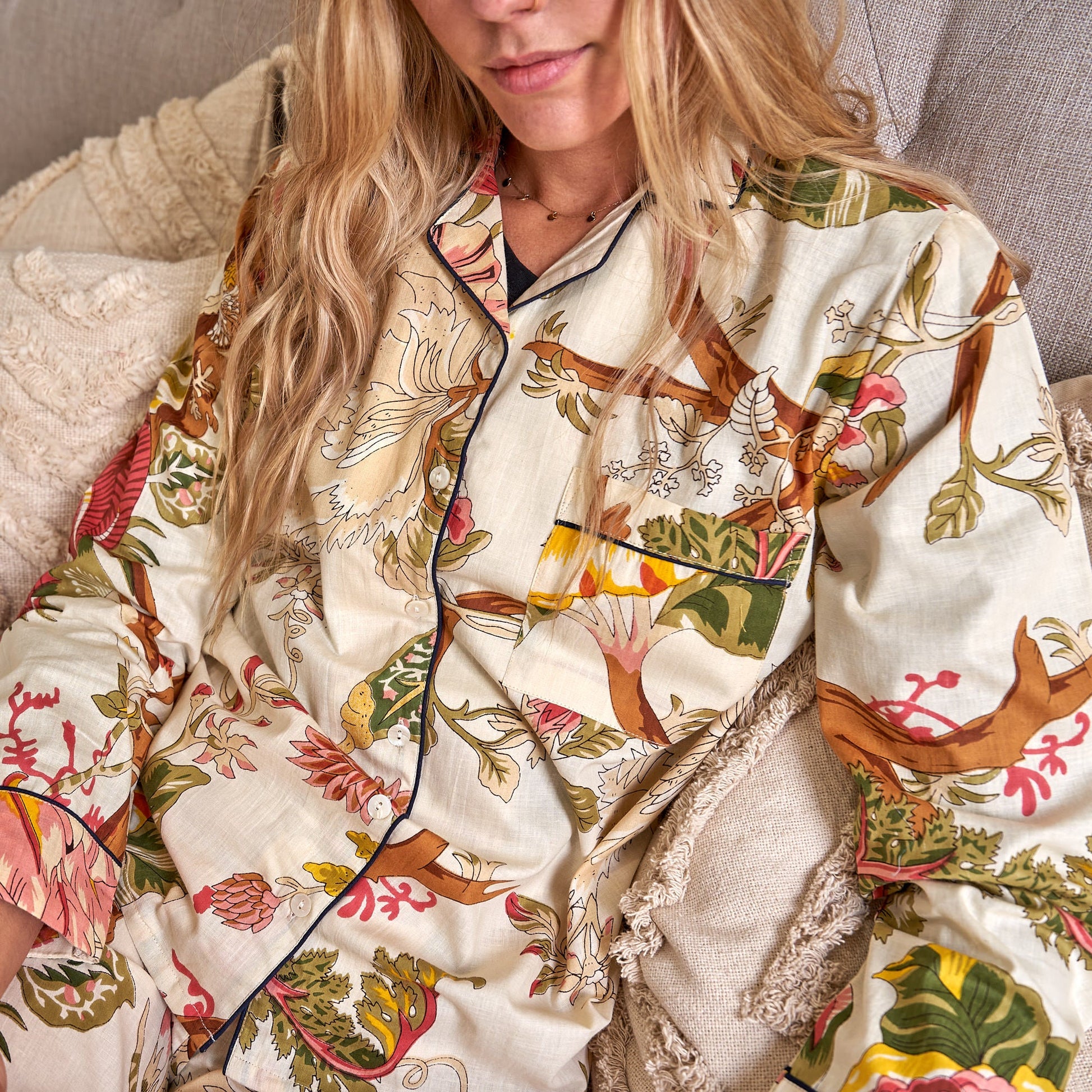 'Rise and Shine' 100% Cotton Pyjama Set
