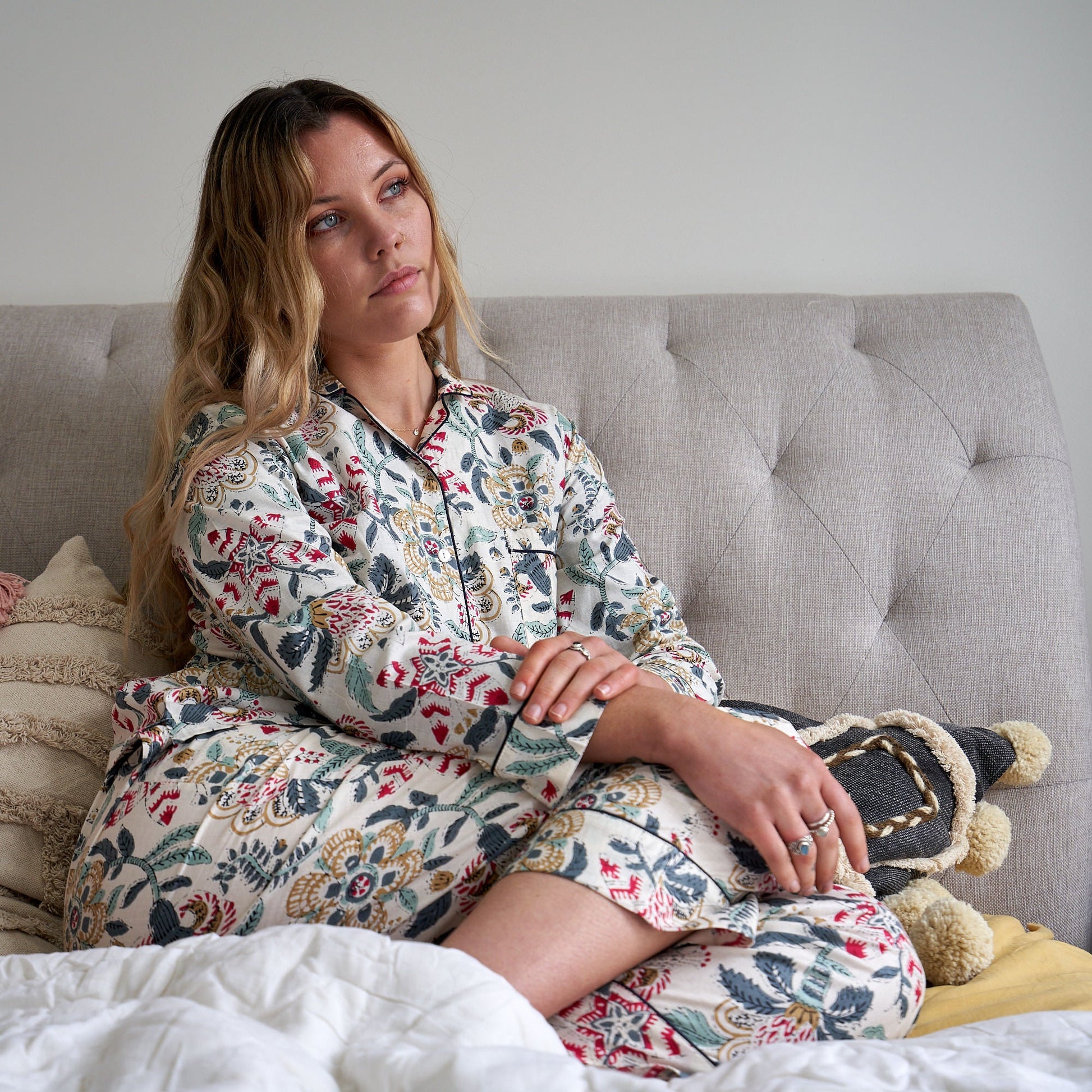 Enchanted Blossoms Bridal Pajama Set